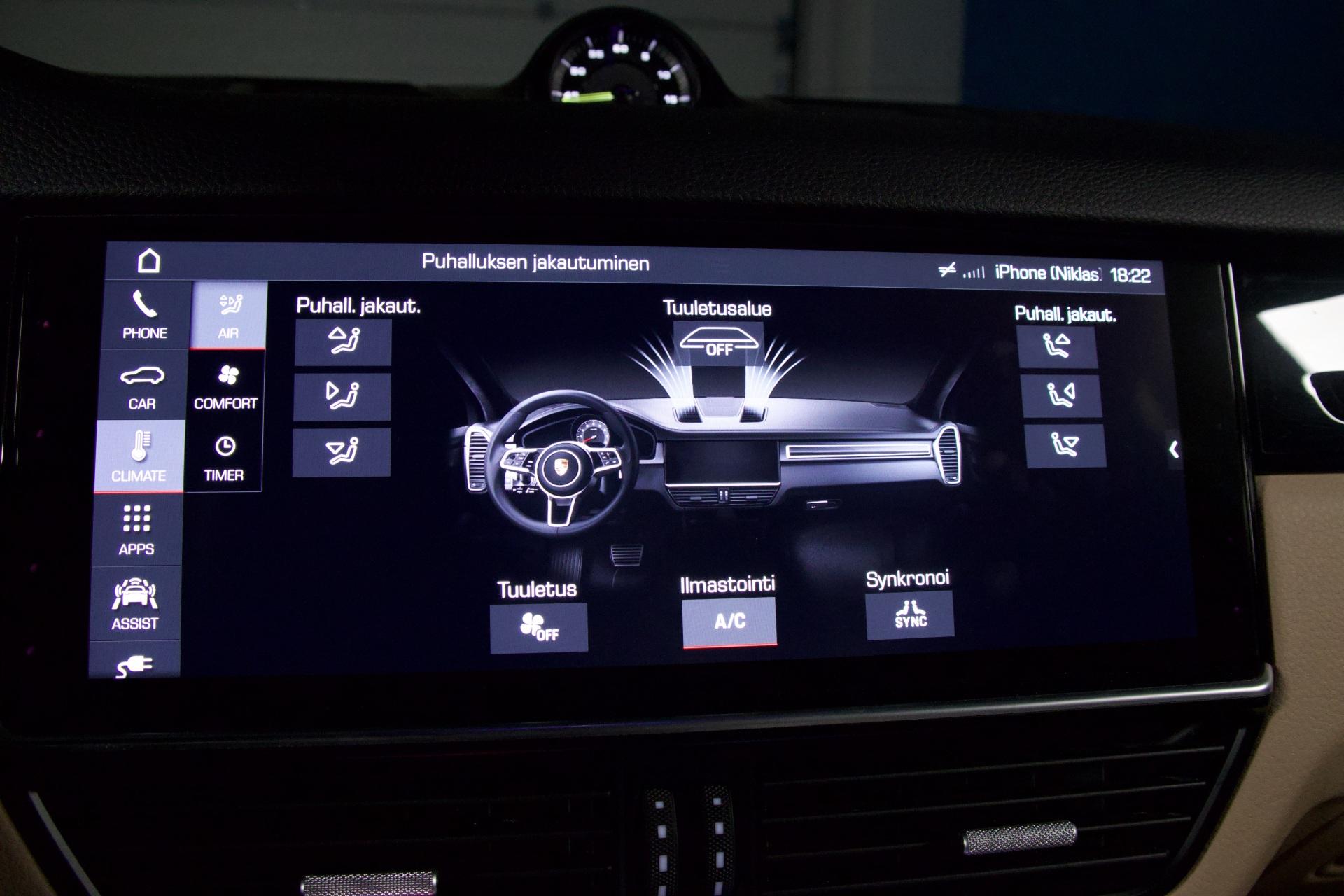 Porsche Cayenne E-Hybrid / PDLS / Bose / 360-Kamera / Vetokoukku / Lasikatto / VOSSEN / Soft close / Sport Chrono Plus - Autonova