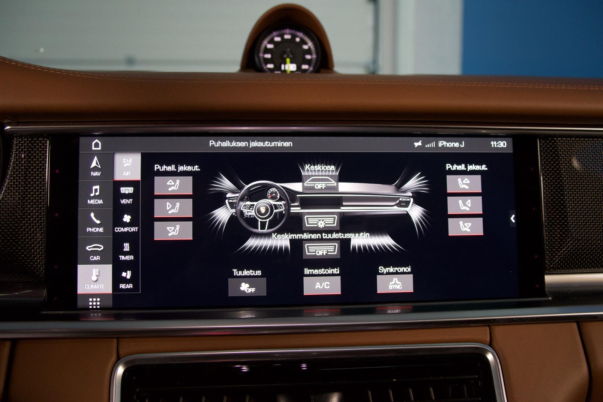 Porsche Panamera Turbo S E-Hybrid Executive / Burmester / Nelipyöräohjaus / Takanäytöt / Hieronta / PDLS+ - Autonova