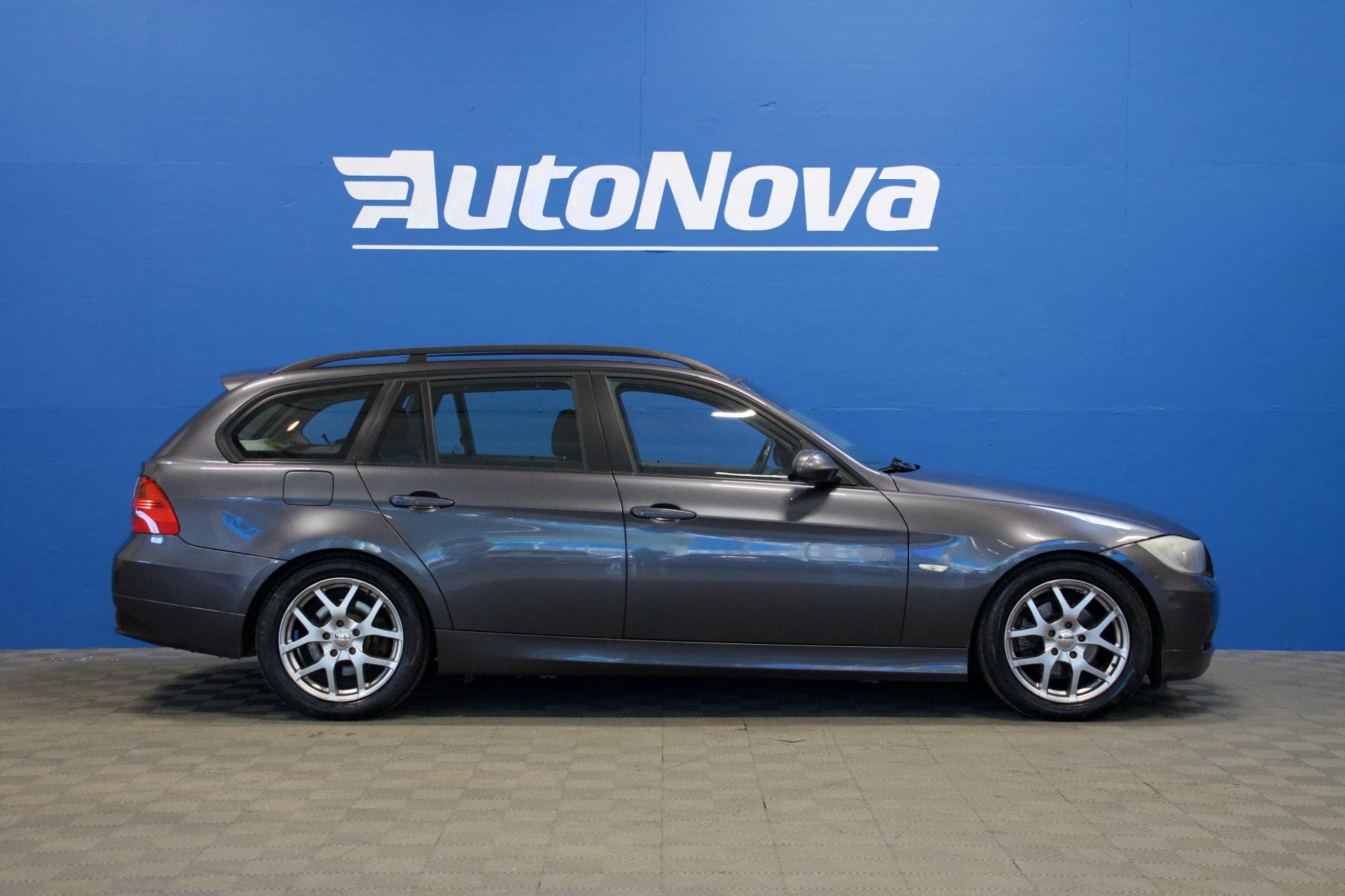 BMW 320 A E91 Touring / Uusi tuulilasi! / Lohkolämmitin + sisäpistoke / Kattokaiteet / 2x renkaat alumiinivantein - Autonova