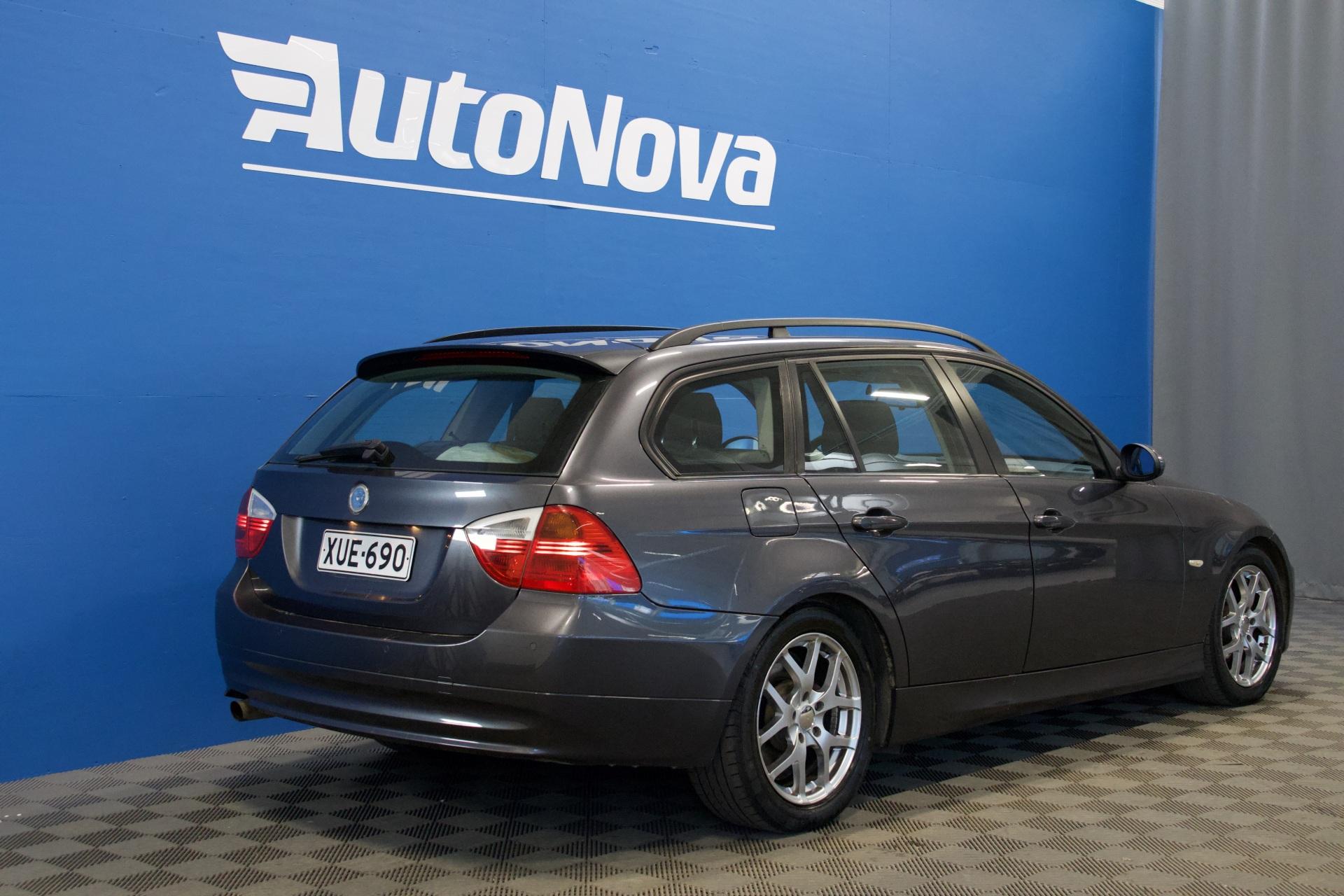 BMW 320 A E91 Touring / Uusi tuulilasi! / Lohkolämmitin + sisäpistoke / Kattokaiteet / 2x renkaat alumiinivantein - Autonova