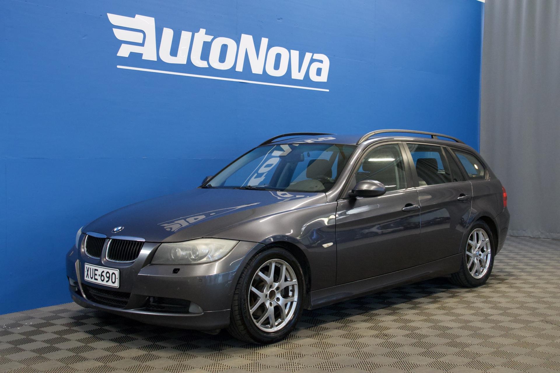 BMW 320 A E91 Touring / Uusi tuulilasi! / Lohkolämmitin + sisäpistoke / Kattokaiteet / 2x renkaat alumiinivantein - Autonova