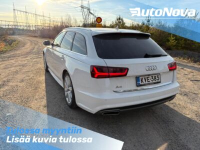 Audi A6 Avant Business 2,0 TDI 140 kW / S-Line / Koukku / Ratinlämmitin / Sportpenkit / Alcantara - Autonova