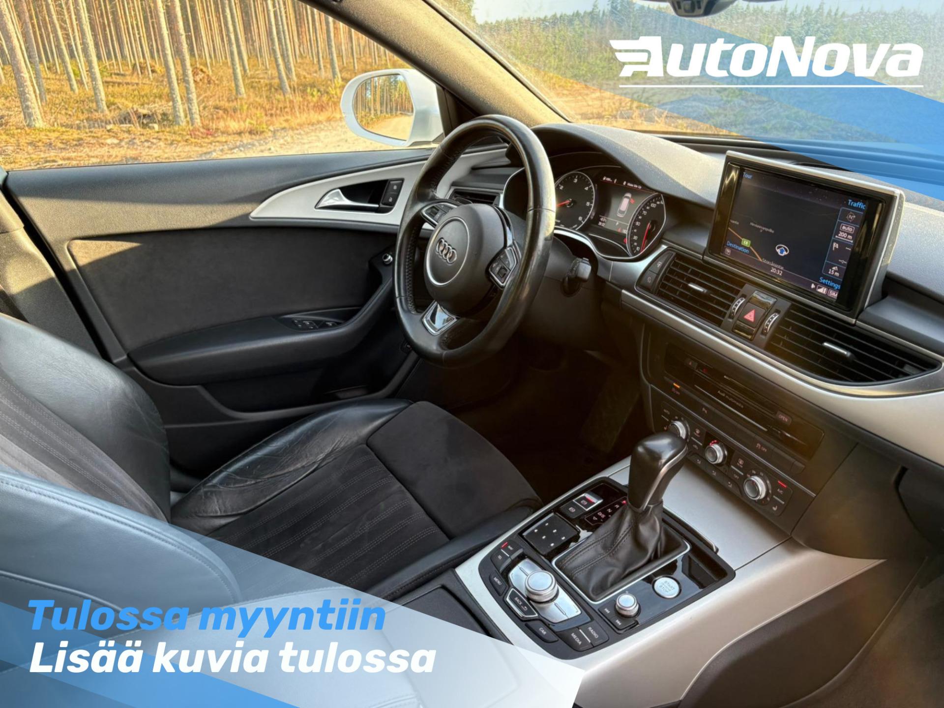 Audi A6 Avant Business 2,0 TDI 140 kW / S-Line / Koukku / Ratinlämmitin / Sportpenkit / Alcantara - Autonova