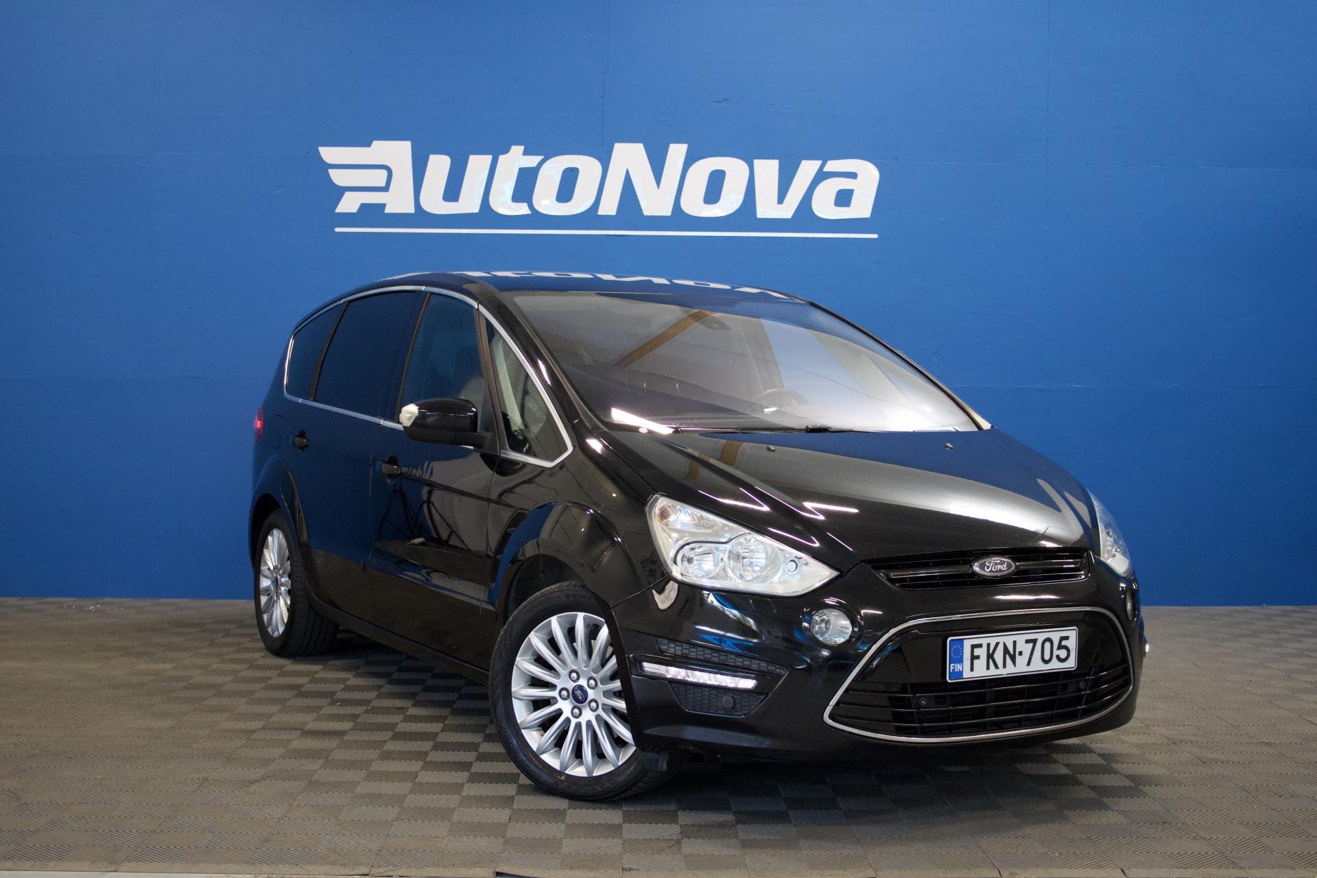 Ford S-MAX 2,0 TDCi 140 hv PowerShift Titanium Business / 7-paikkainen / Webasto / Muistipenkit / Vakkari / Nahat - Autonova