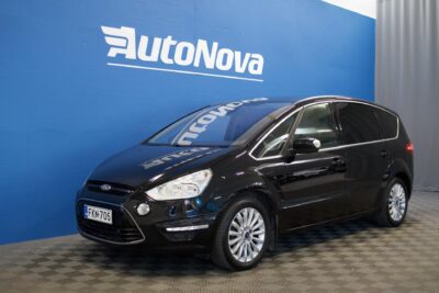 Ford S-MAX 2,0 TDCi 140 hv PowerShift Titanium Business / 7-paikkainen / Webasto / Muistipenkit / Vakkari / Nahat - Autonova
