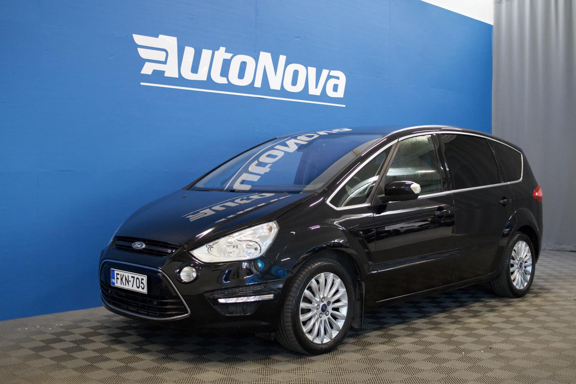 Ford S-MAX 2,0 TDCi 140 hv PowerShift Titanium Business / 7-paikkainen / Webasto / Muistipenkit / Vakkari / Nahat - Autonova