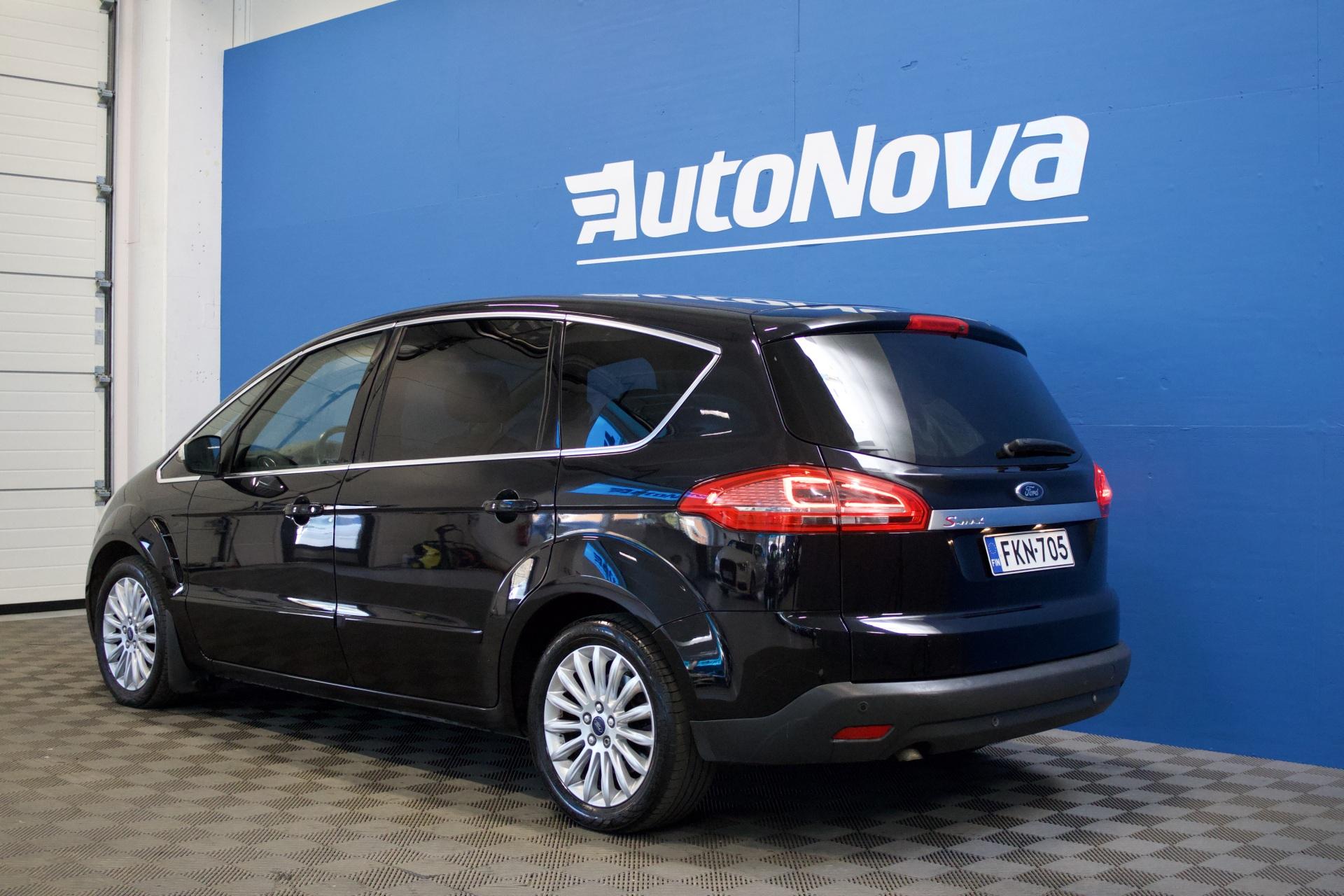 Ford S-MAX 2,0 TDCi 140 hv PowerShift Titanium Business / 7-paikkainen / Webasto / Muistipenkit / Vakkari / Nahat - Autonova