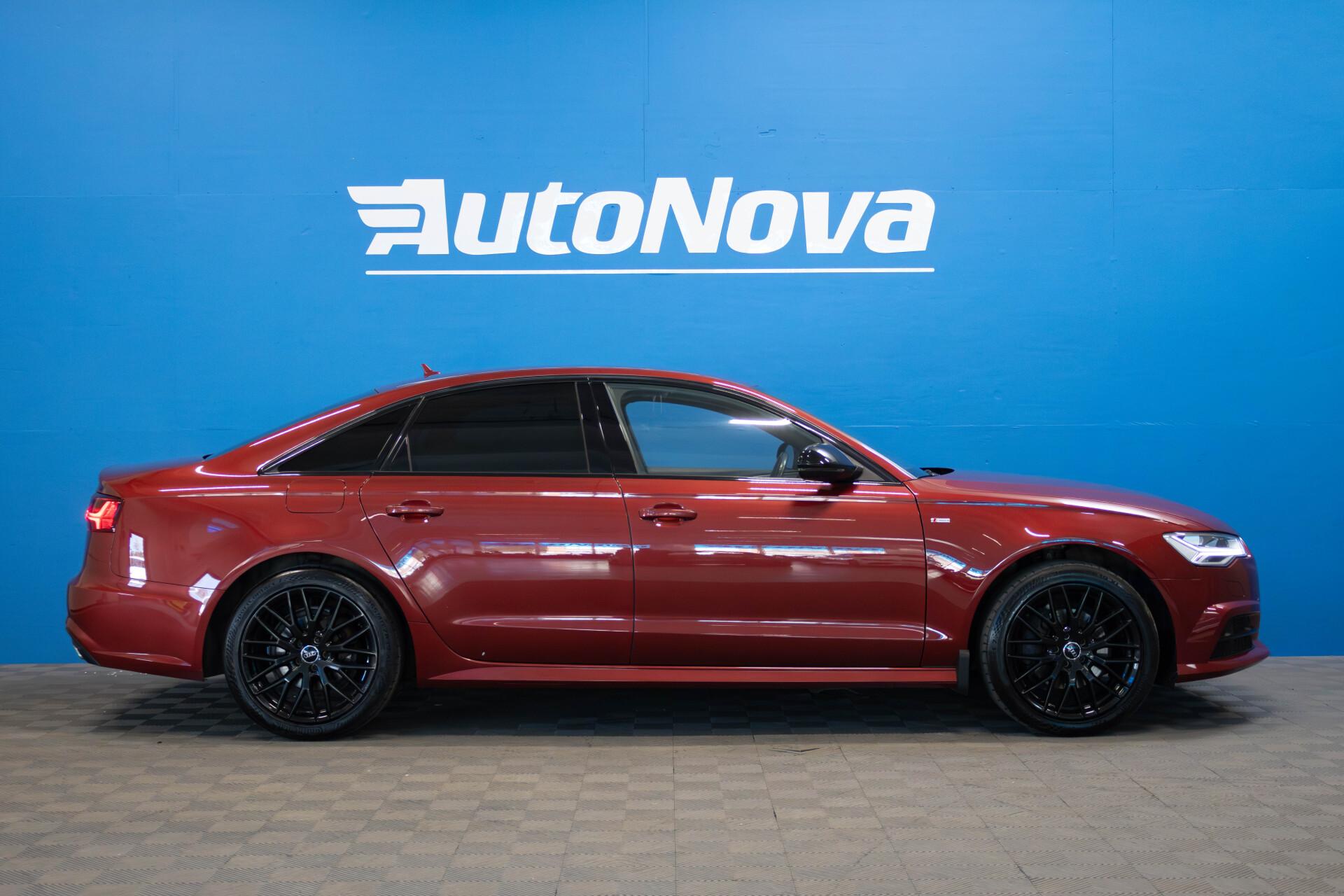 Audi A6 Sedan S line Business Sport 2,0 TDI 110 kW / Webasto / Nappanahka / LED / Vetokoukku / Urheiluistuimet / Kamera - Autonova