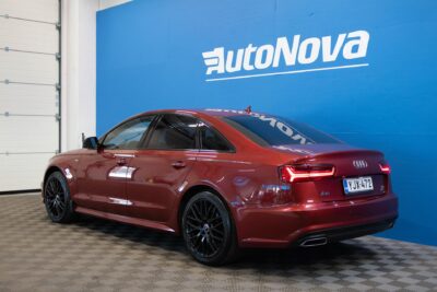 Audi A6 Sedan S line Business Sport 2,0 TDI 110 kW / Webasto / Nappanahka / LED / Vetokoukku / Urheiluistuimet / Kamera - Autonova