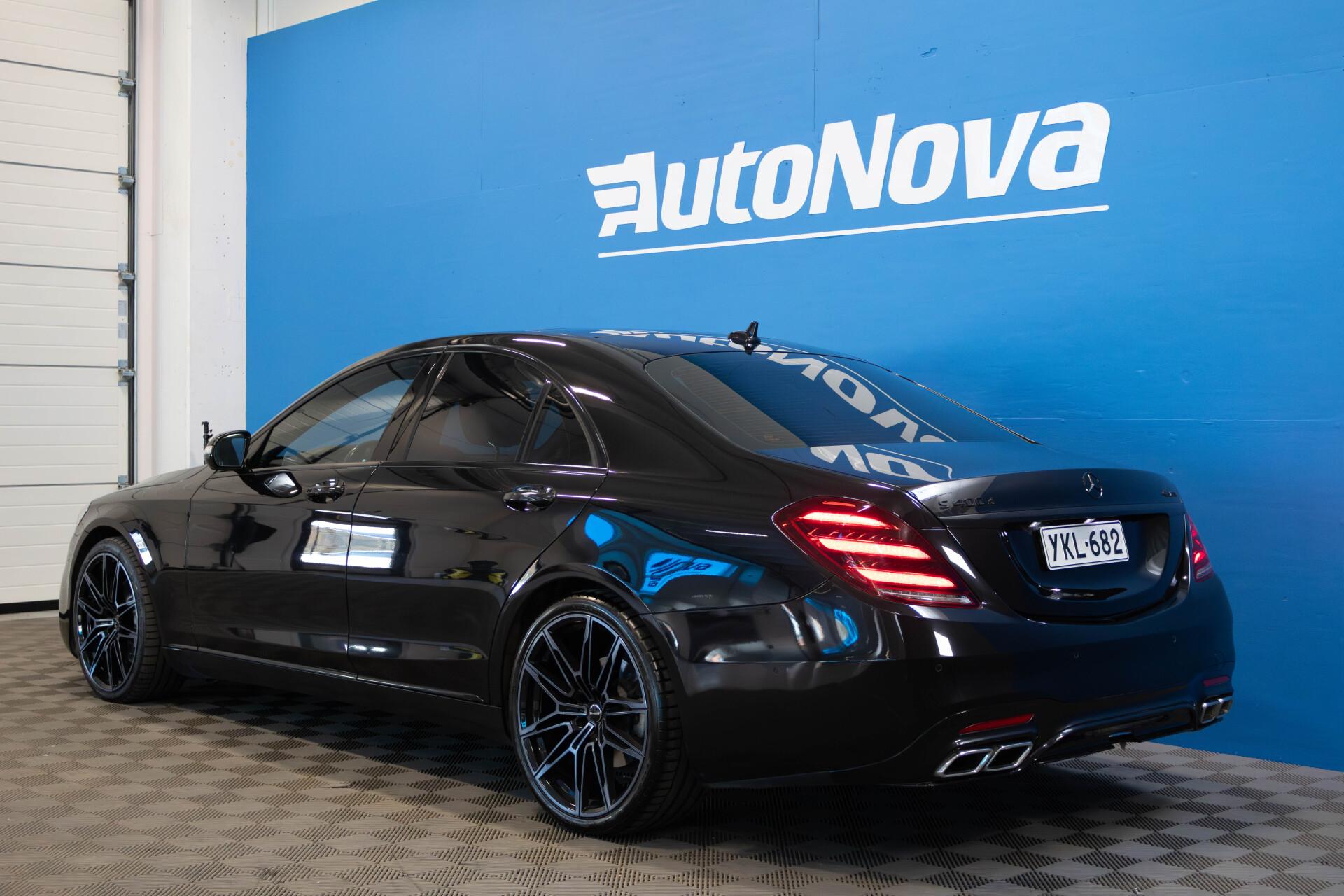 Mercedes-Benz S 400 d 4Matic AMG / HUD / Distronic / Hieronta / Webasto / Nappanahka / Burmester / 360-Kamera / Panorama - Autonova