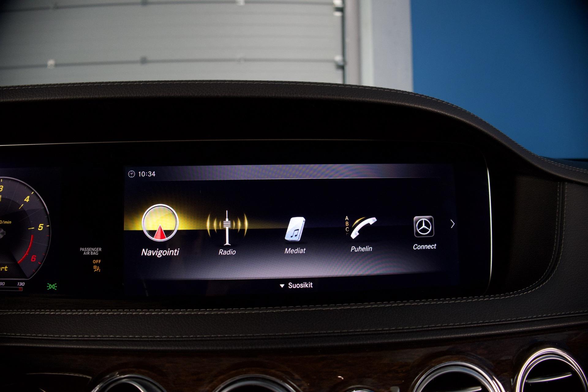Mercedes-Benz S 400 d 4Matic AMG / HUD / Distronic / Hieronta / Webasto / Nappanahka / Burmester / 360-Kamera / Panorama - Autonova