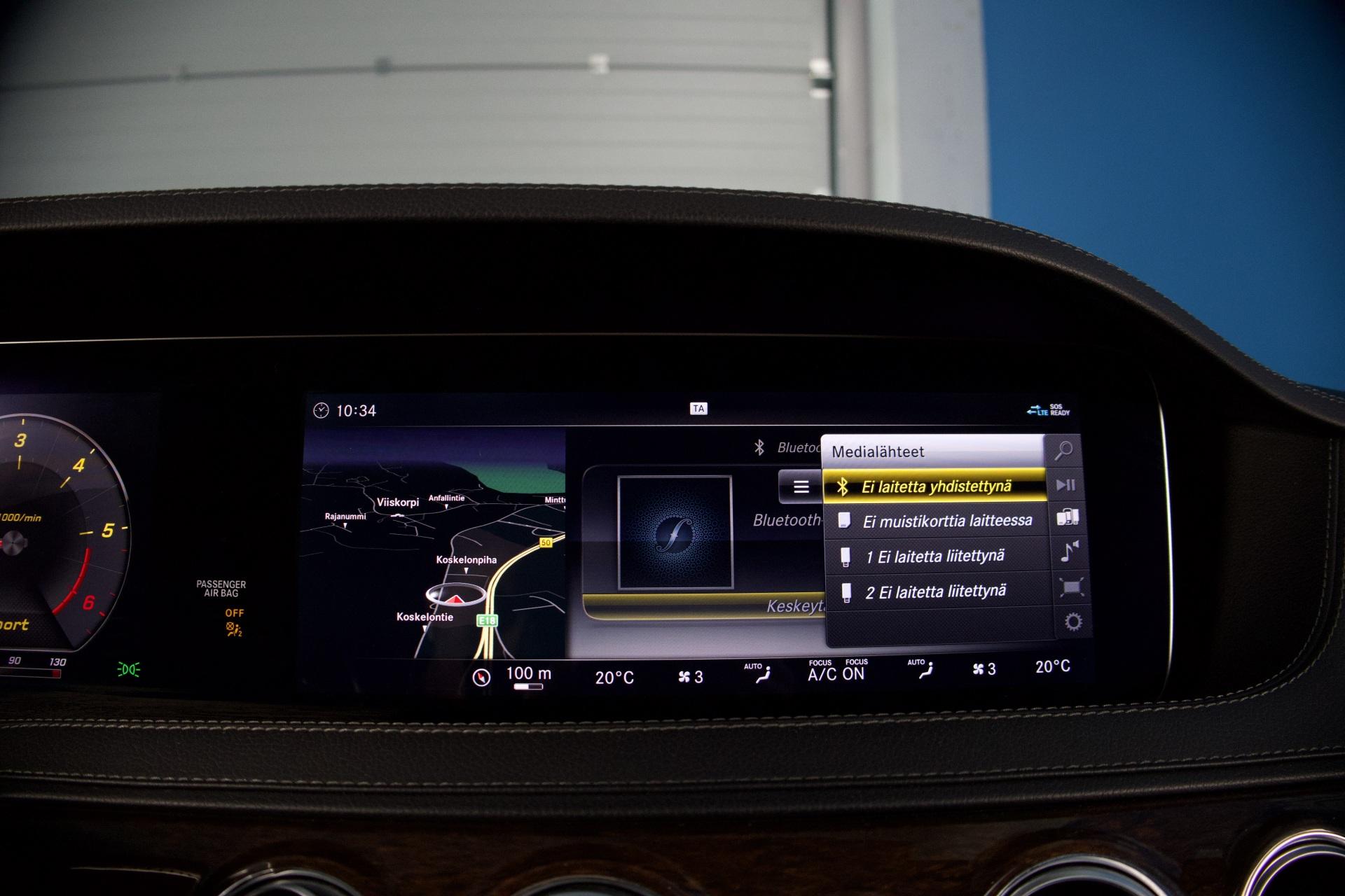 Mercedes-Benz S 400 d 4Matic AMG / HUD / Distronic / Hieronta / Webasto / Nappanahka / Burmester / 360-Kamera / Panorama - Autonova