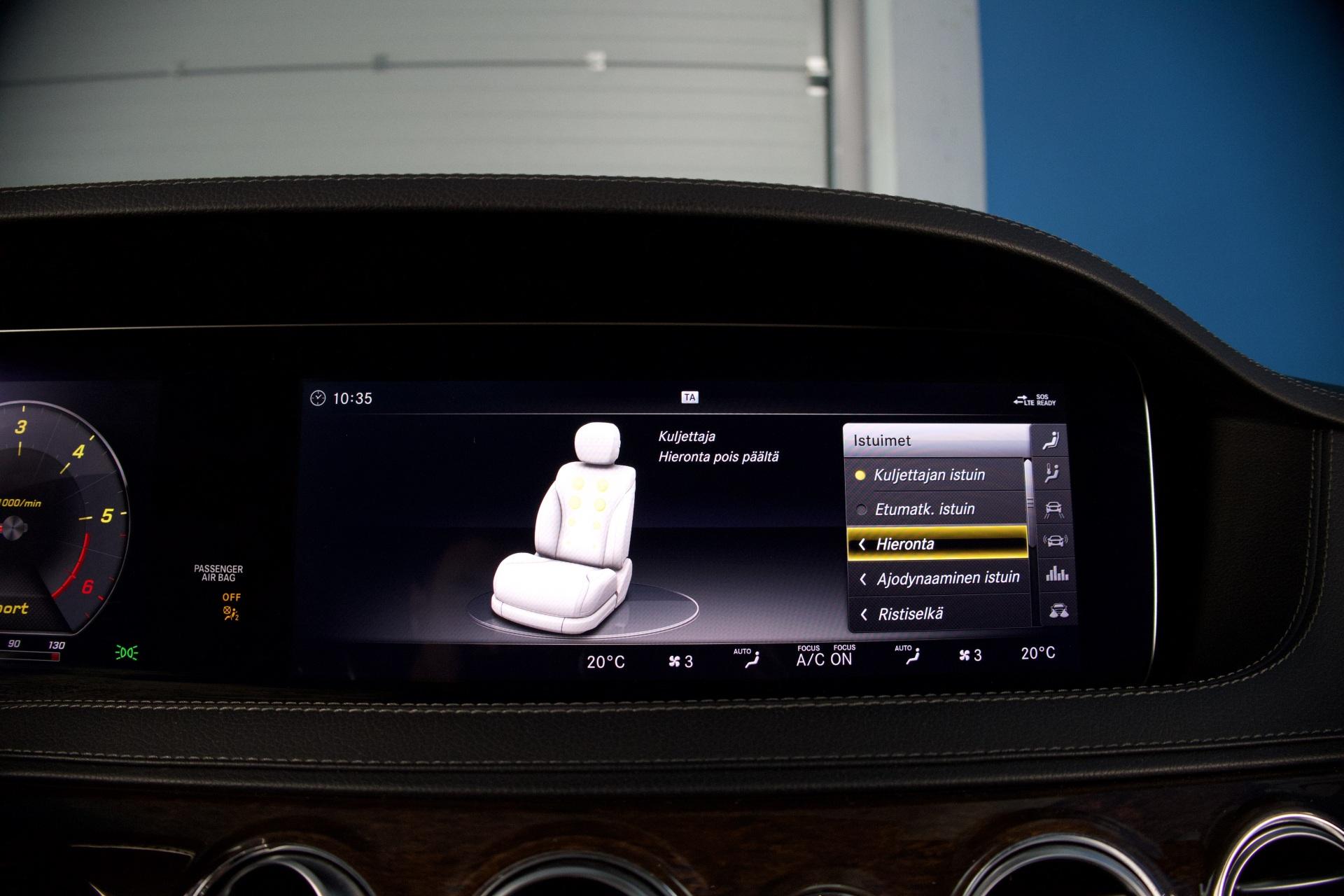 Mercedes-Benz S 400 d 4Matic AMG / HUD / Distronic / Hieronta / Webasto / Nappanahka / Burmester / 360-Kamera / Panorama - Autonova