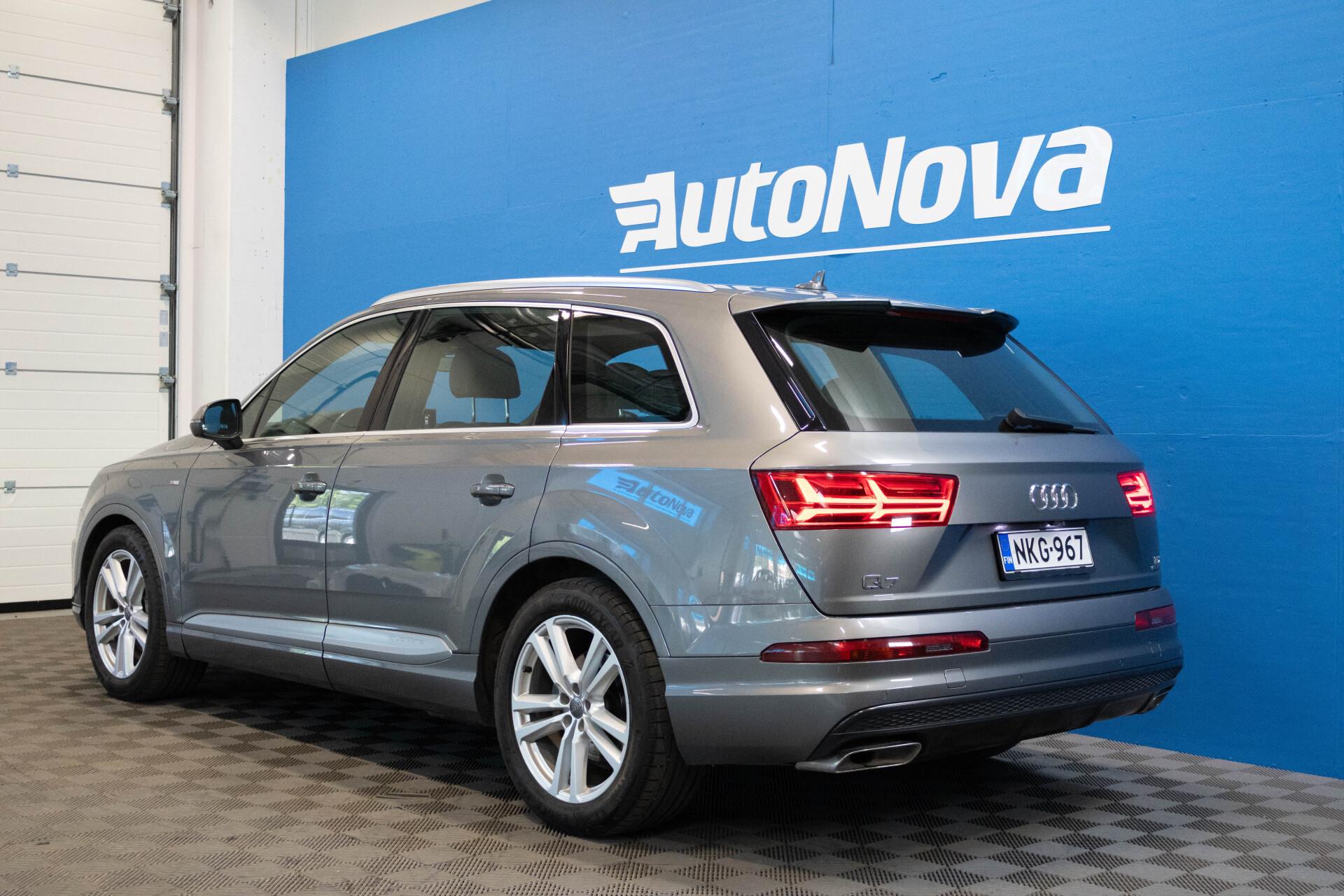 Audi Q7 Business 3,0 V6 TDI 200 kW quattro tiptronic / S-Line Webasto / Digimittaristo / Koukku / Keyless Go / LED / Kamera - Autonova