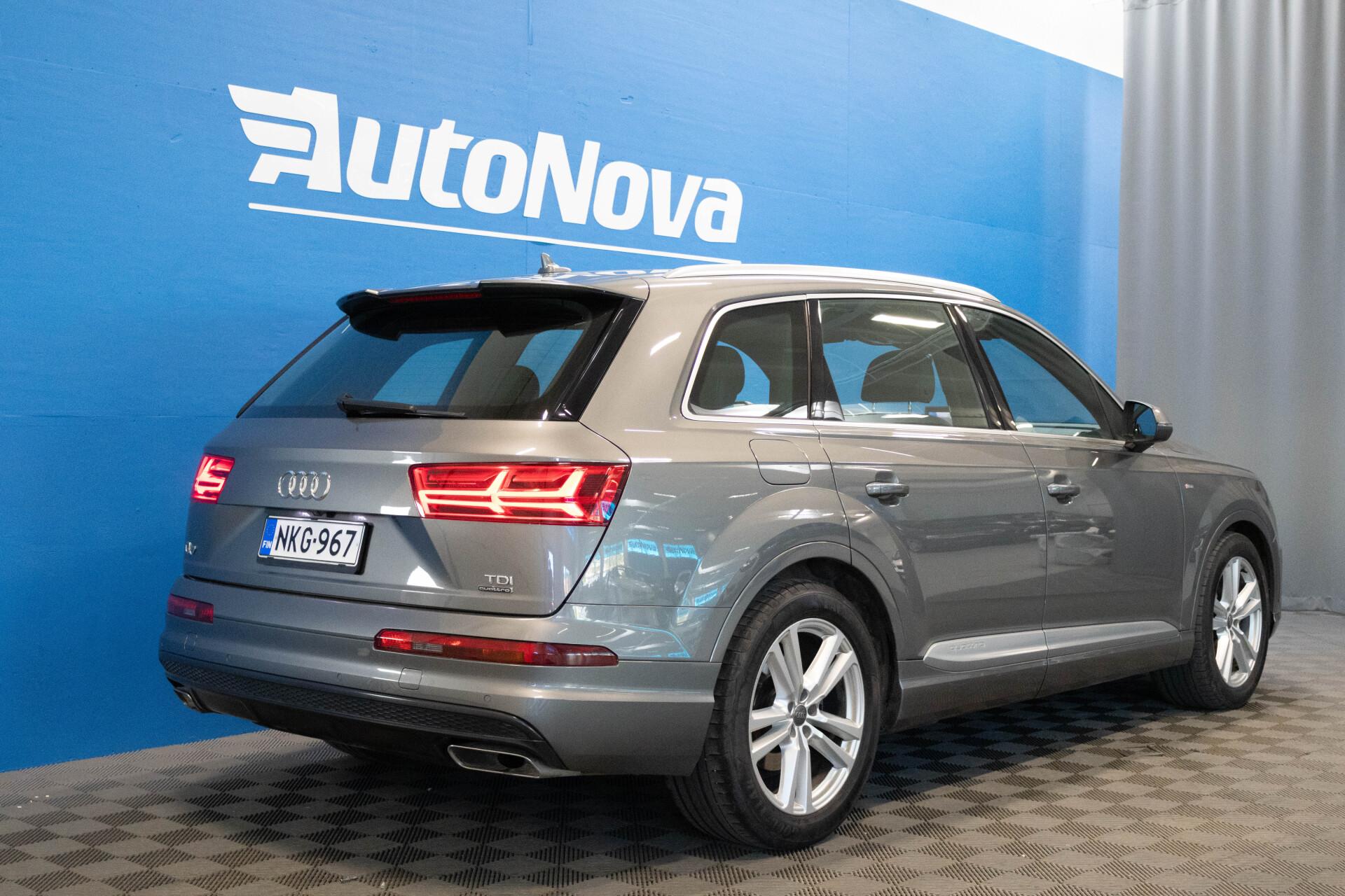 Audi Q7 Business 3,0 V6 TDI 200 kW quattro tiptronic / S-Line Webasto / Digimittaristo / Koukku / Keyless Go / LED / Kamera - Autonova