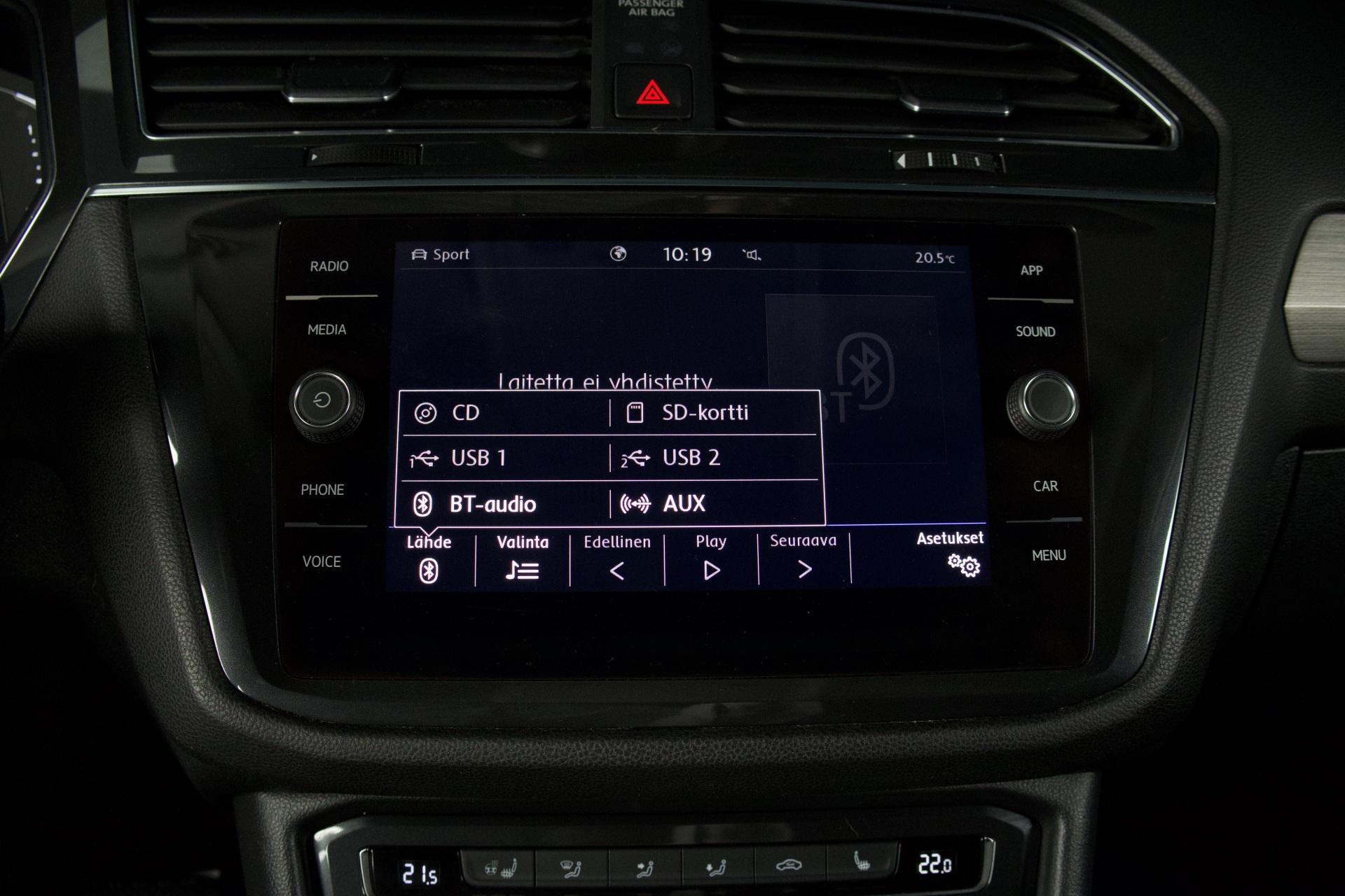 Volkswagen Tiguan R-Line 2,0 TSI 140 kW 4MOTION DSG / Webasto / ACC / Digimittaristo / Vetokoukku / Nahat / Kaistavahti - Autonova