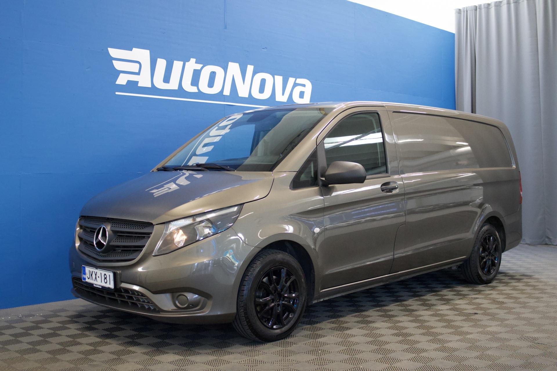 Mercedes-Benz Vito 116CDI-3,05/32K keskipitkä A2 A / Webasto / Vakionopeudensäädin / Vetokoukku / Hyllyt / Vanerointi - Autonova