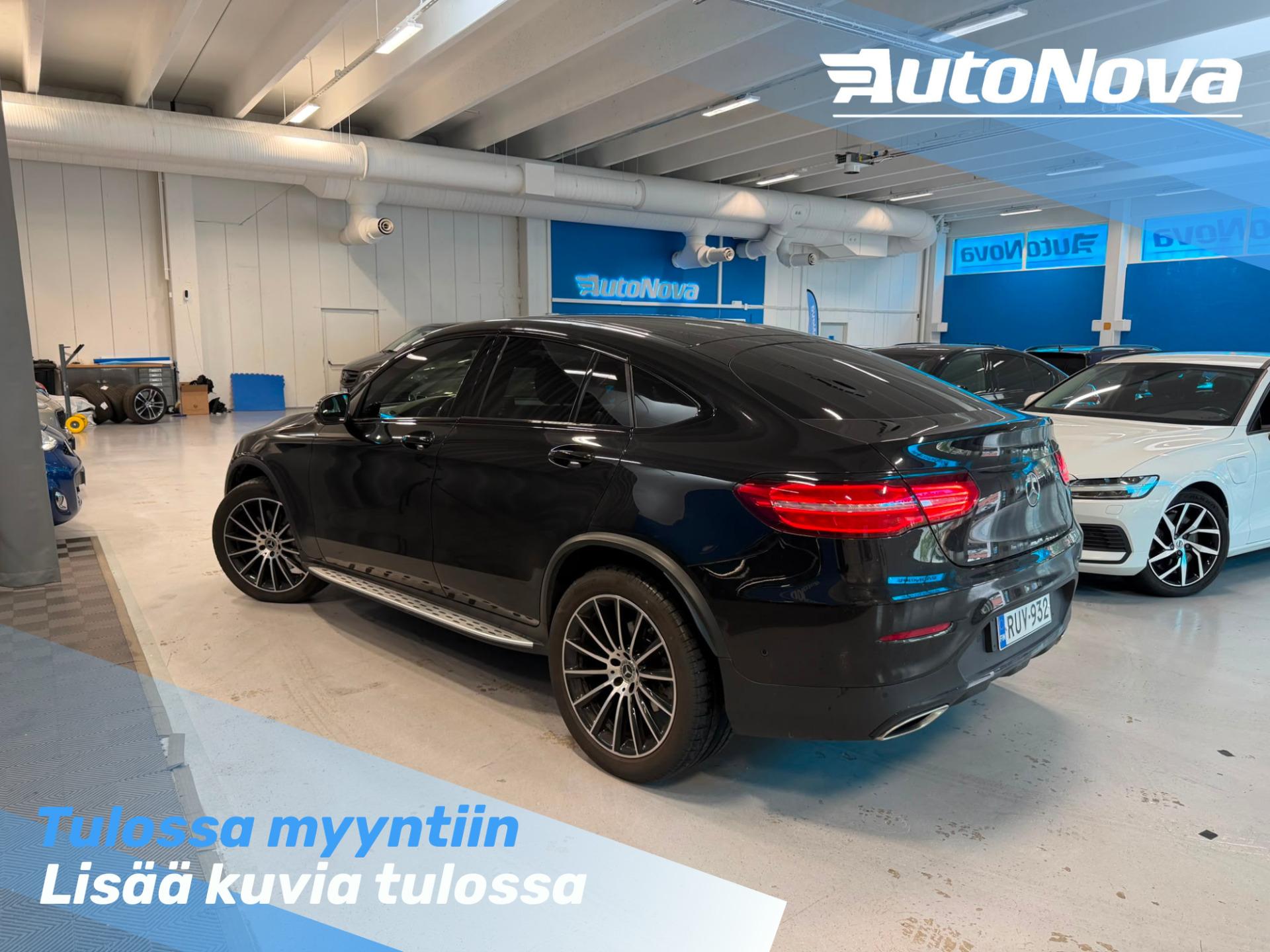 Mercedes-Benz GLC 350 e Coupé 4Matic A Premium Business AMG / Burmester / Kattoikkuna / 360-kamera / Sähköpenkit / Vetokoukku - Autonova