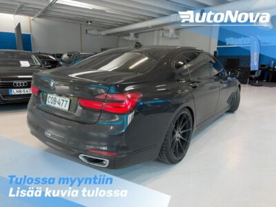 BMW 740 G12 740Le xDrive / Nelipyöräohjaus / Executive Lounge / Hieronta / Laser / HUD / H&K / Takanäytöt / Soft Close / ACC - Autonova