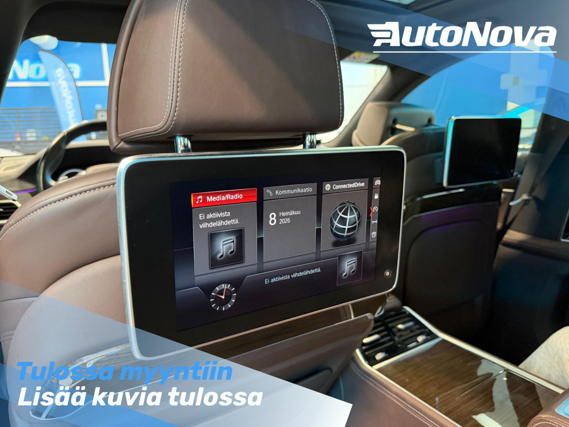 BMW 740 G12 740Le xDrive / Nelipyöräohjaus / Executive Lounge / Hieronta / Laser / HUD / H&K / Takanäytöt / Soft Close / ACC - Autonova