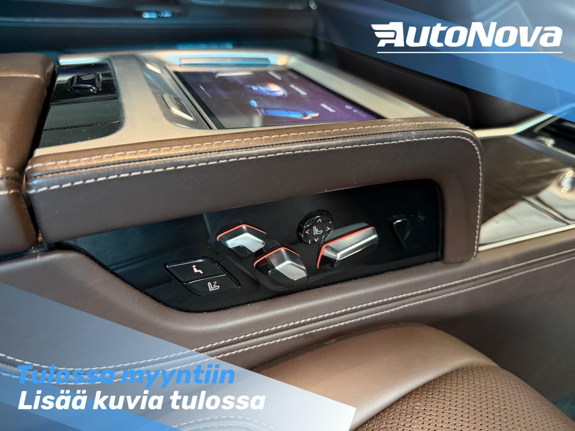 BMW 740 G12 740Le xDrive / Nelipyöräohjaus / Executive Lounge / Hieronta / Laser / HUD / H&K / Takanäytöt / Soft Close / ACC - Autonova