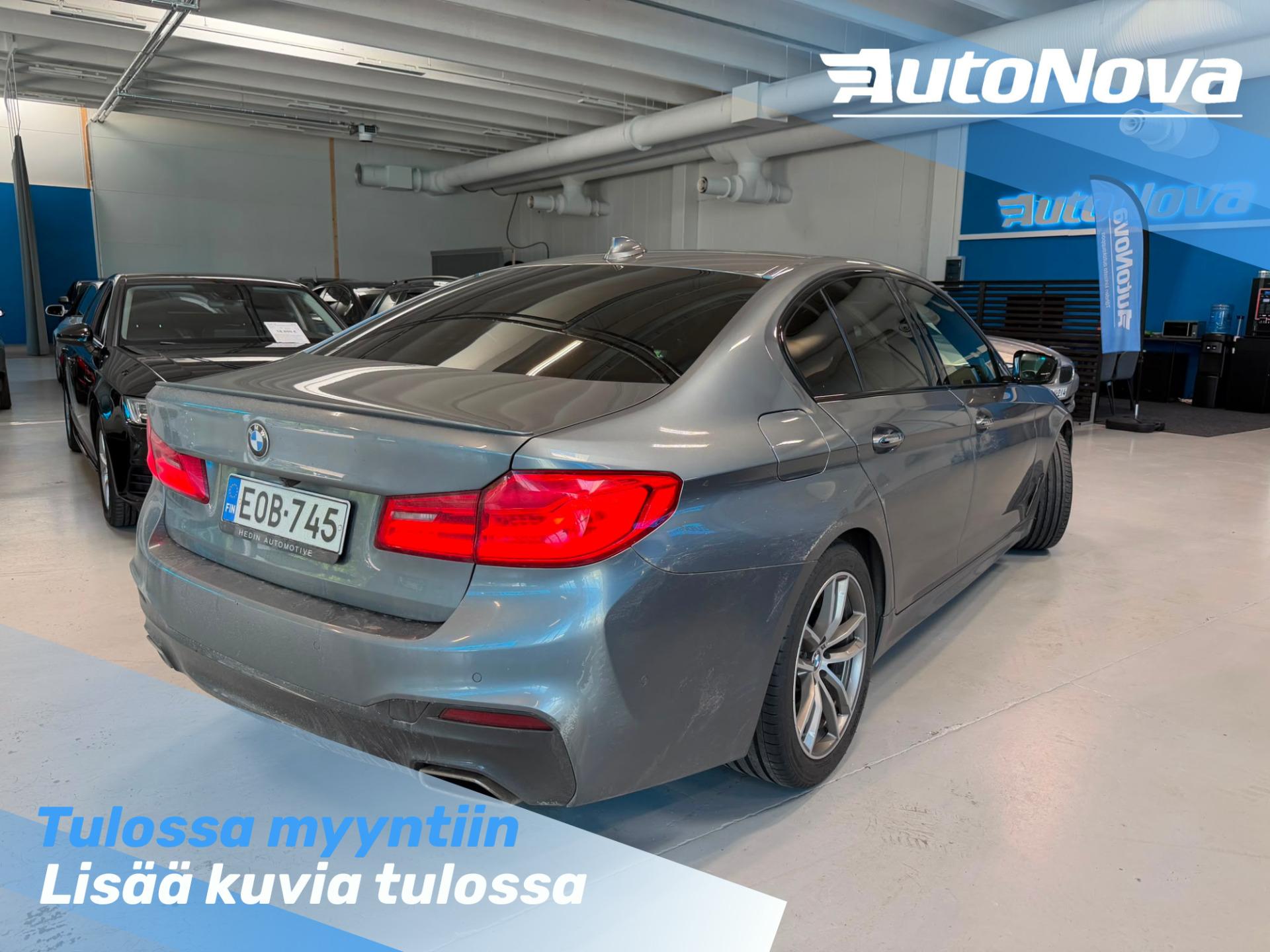 BMW 530 G30 Sedan 530d xDrive M Sport / HUD / ACC / H&K / Night Vision / Comfort-istuimet / Webasto / Koukku / 360-Kamera - Autonova