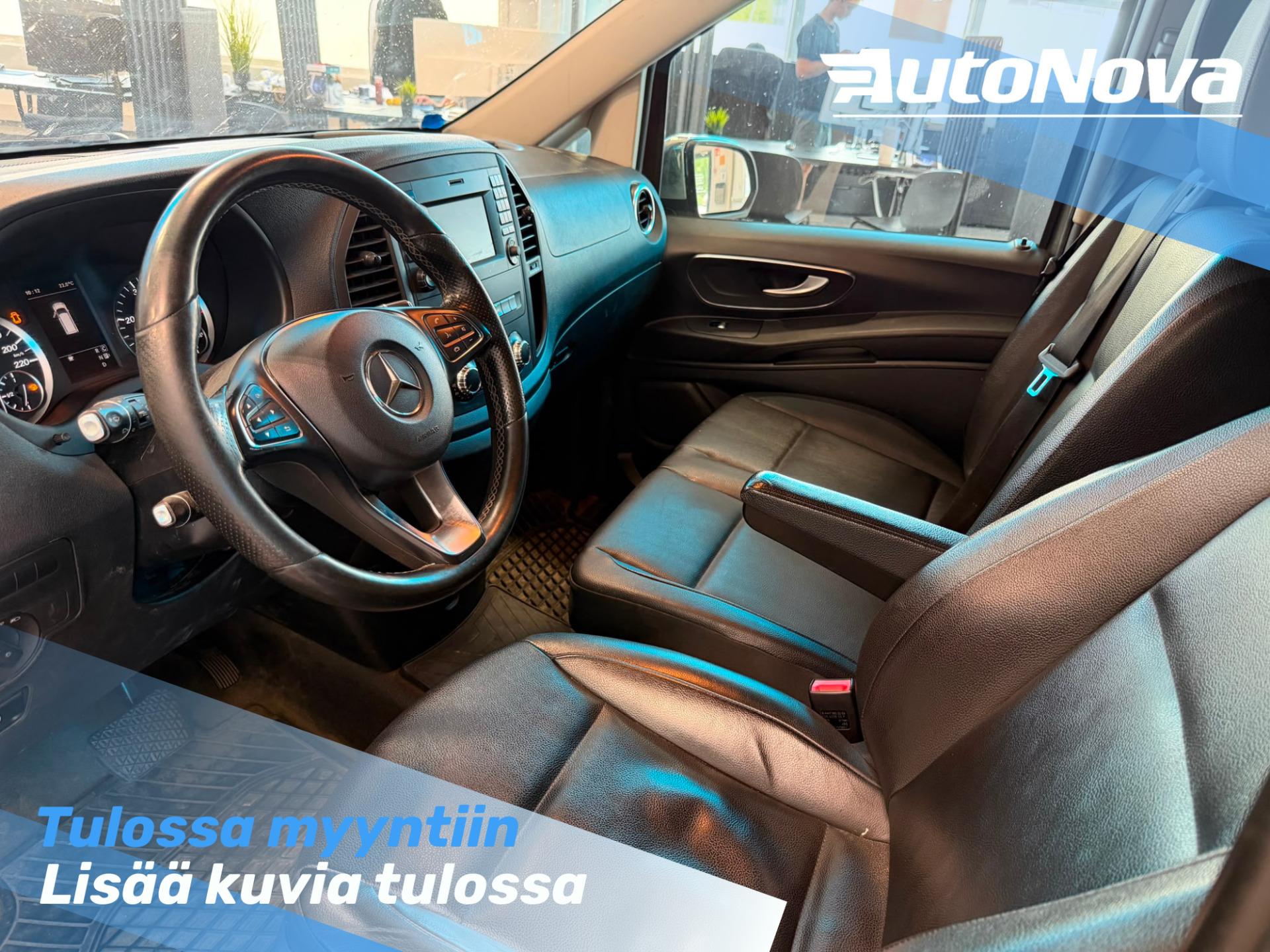 Mercedes-Benz Vito 119CDI 4x4 pitkä A3 / AMG / ALV / Webasto / ILS / Koukku / Nahat / ILS LED / Kamera / Comfort-istuin - Autonova