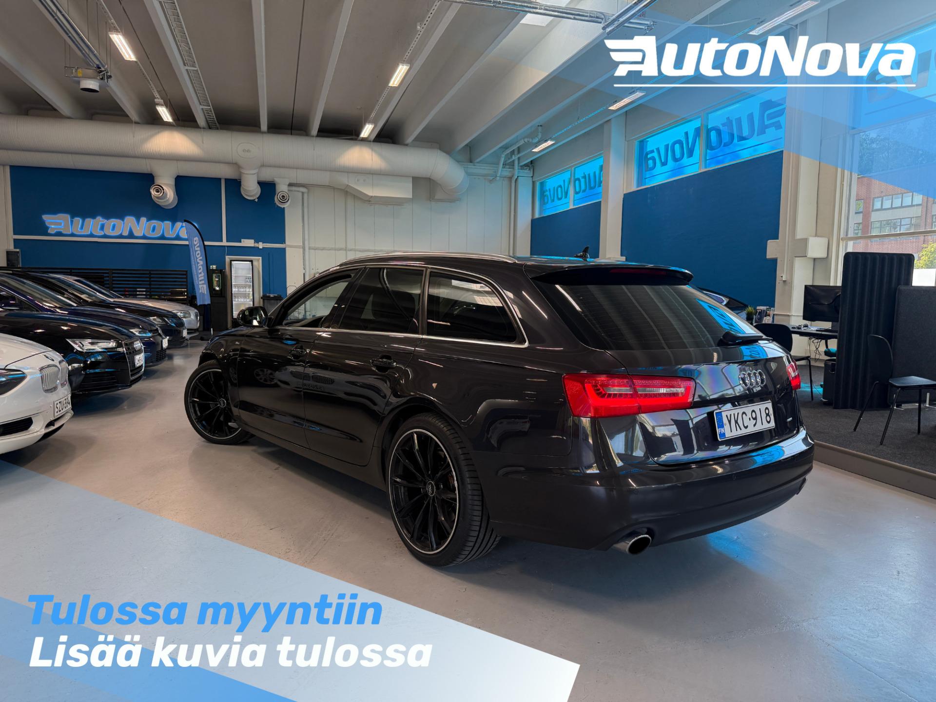 Audi A6 Avant 3,0 V6 TDI 180 kW quattro S tronic / Panorama / LED / Webasto / Koukku / Nahkaverhoilu - Autonova