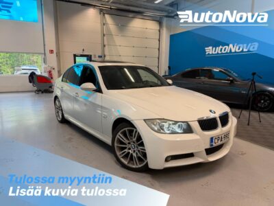 BMW 325 E90 Sedan M-Sport / Webasto / Xenon / Kattoikkuna / Prof. Navi / Sporttipenkit sähköllä / P-kamera - Autonova