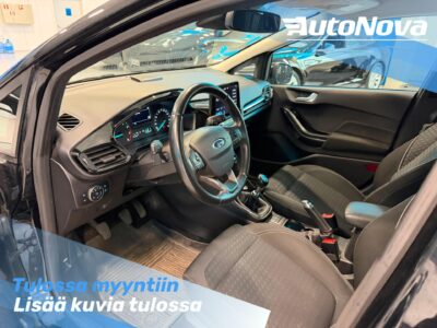 Ford Fiesta 1,0 EcoBoost 100hv M6 Titanium 5-ovinen / Lohko + sisäp / Ratin- ja tuulilasinlämmitin / Vakkari / 2x alut - Autonova