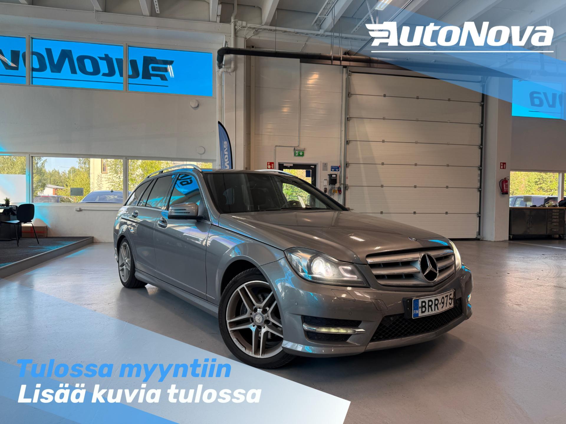 Mercedes-Benz C 220 CDI BE T 4Matic A Premium Business / AMG sisä- ja ulkopaketti / Webasto / Nahat / Tutkat / Vetokoukku - Autonova