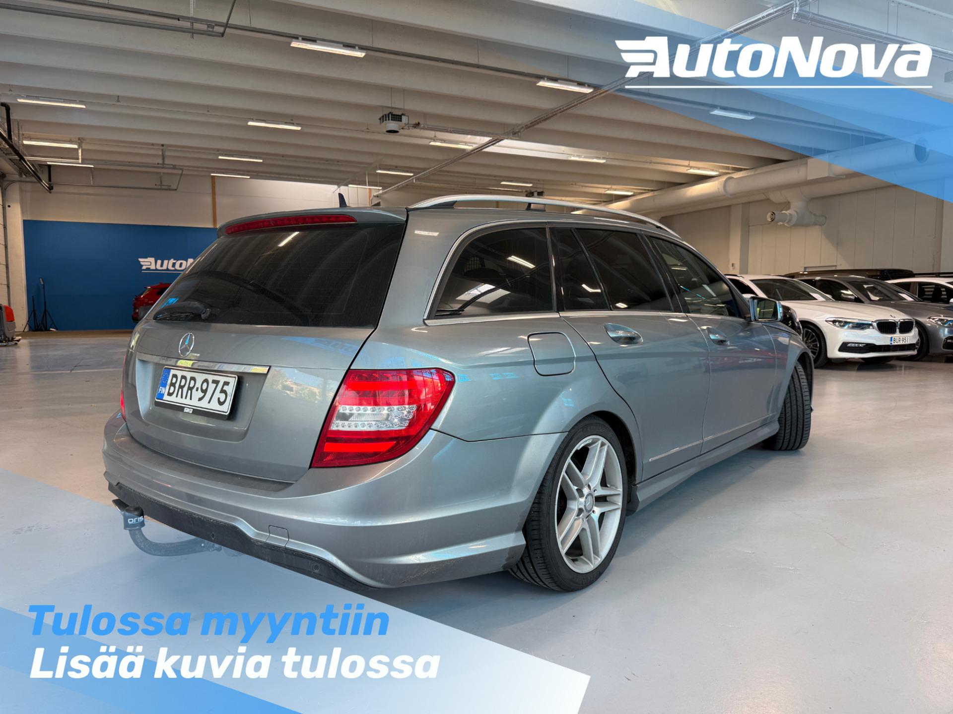 Mercedes-Benz C 220 CDI BE T 4Matic A Premium Business / AMG sisä- ja ulkopaketti / Webasto / Nahat / Tutkat / Vetokoukku - Autonova