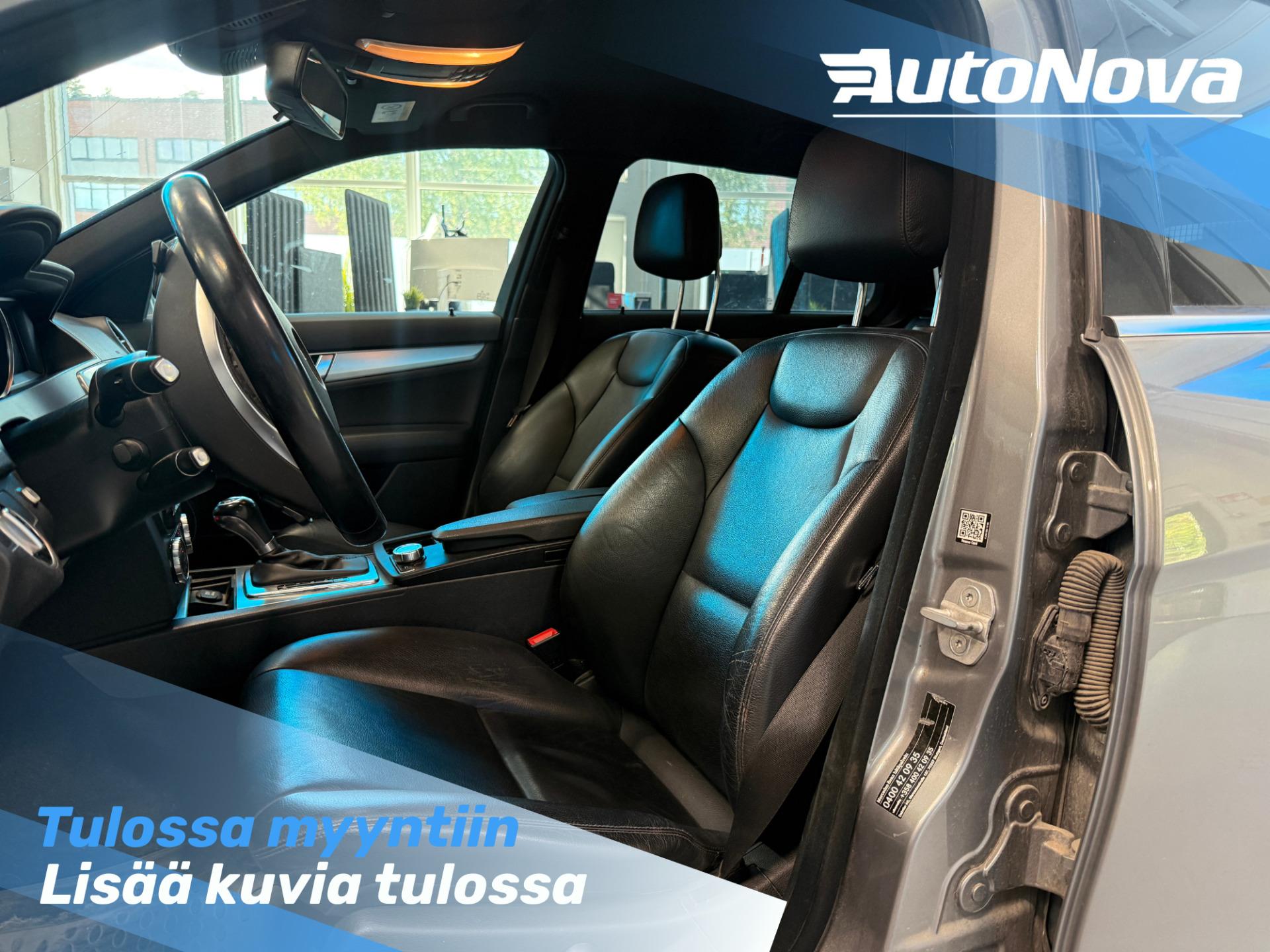 Mercedes-Benz C 220 CDI BE T 4Matic A Premium Business / AMG sisä- ja ulkopaketti / Webasto / Nahat / Tutkat / Vetokoukku - Autonova