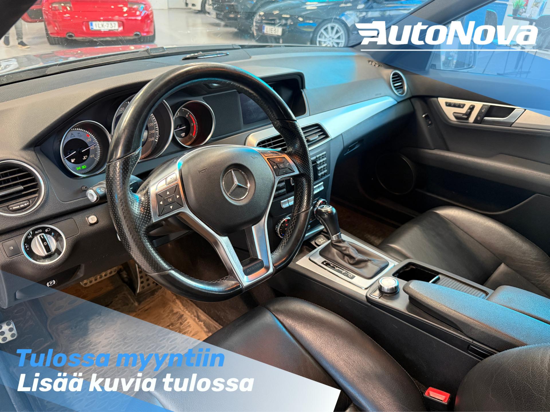Mercedes-Benz C 220 CDI BE T 4Matic A Premium Business / AMG sisä- ja ulkopaketti / Webasto / Nahat / Tutkat / Vetokoukku - Autonova