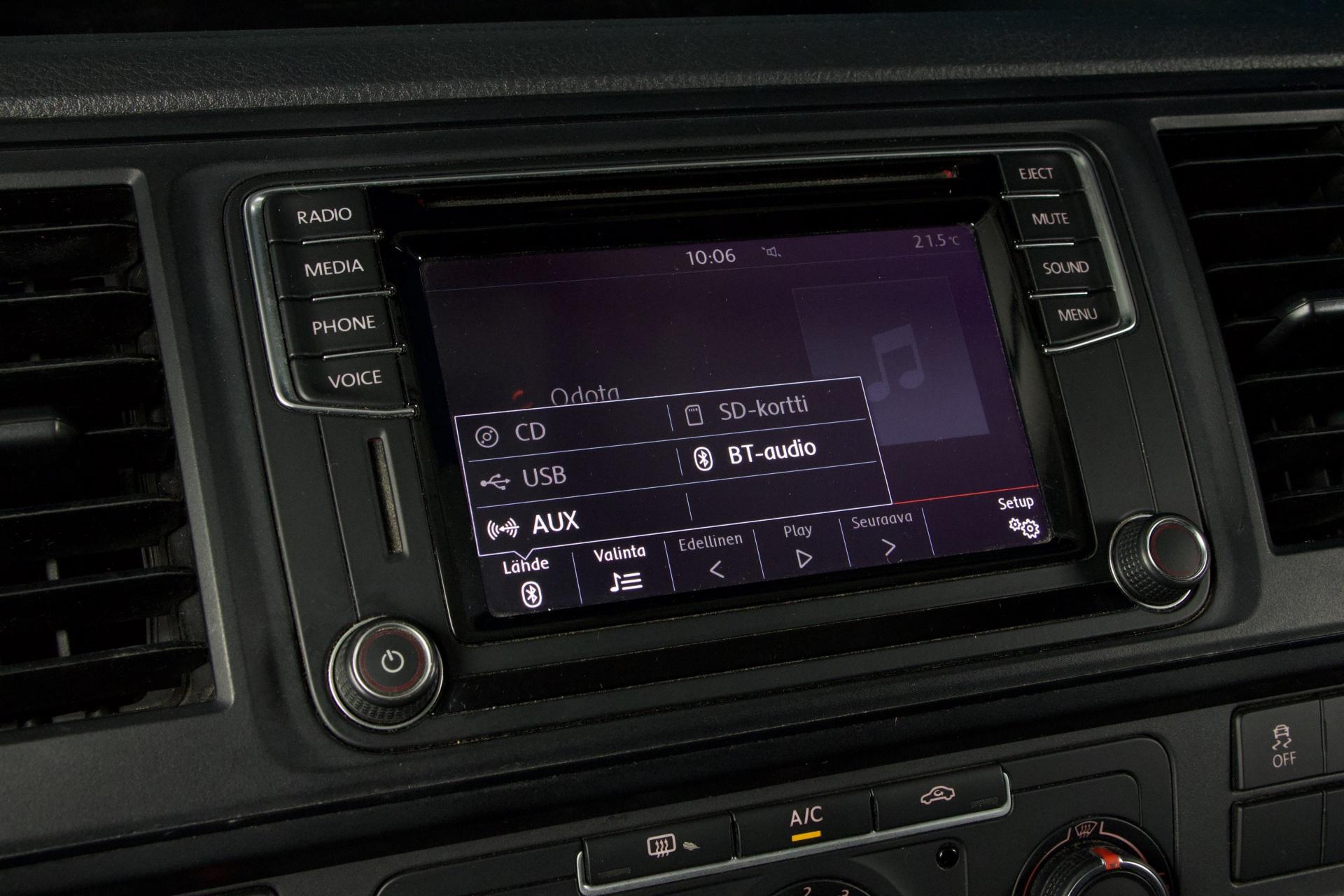 Volkswagen Transporter Pitkä 2,0 TDI 150 kW 4Motion DSG / Koukku / LED / Webasto / Tutkat ja kamera / Lohko / Takatilan lämmitin - Autonova