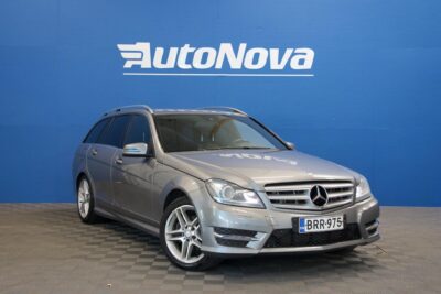 Mercedes-Benz C 220 CDI BE T 4Matic A Premium Business / AMG sisä- ja ulkopaketti / Webasto / Nahat / Tutkat / Vetokoukku - AutoNova