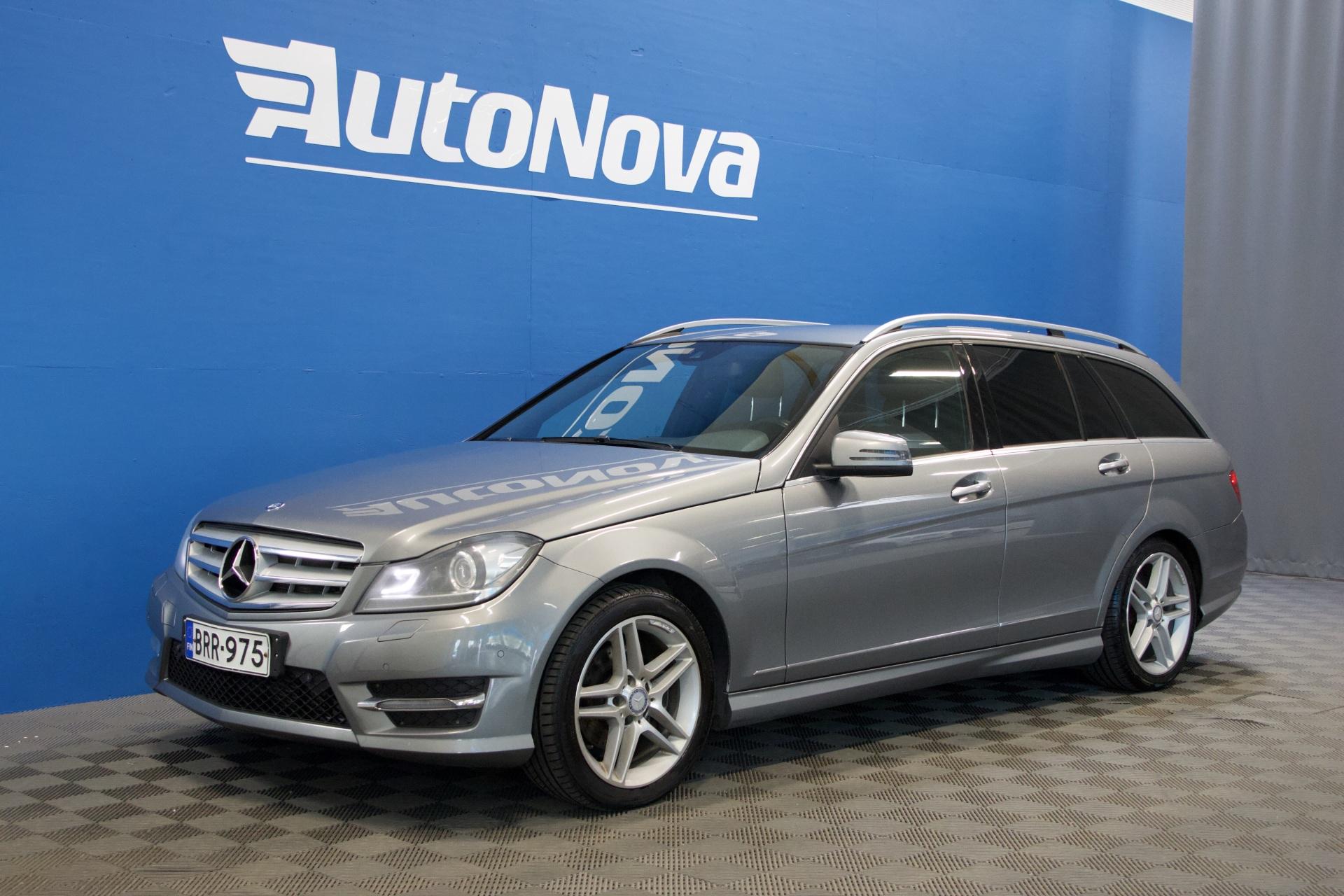 Mercedes-Benz C 220 CDI BE T 4Matic A Premium Business / AMG sisä- ja ulkopaketti / Webasto / Nahat / Tutkat / Vetokoukku - AutoNova