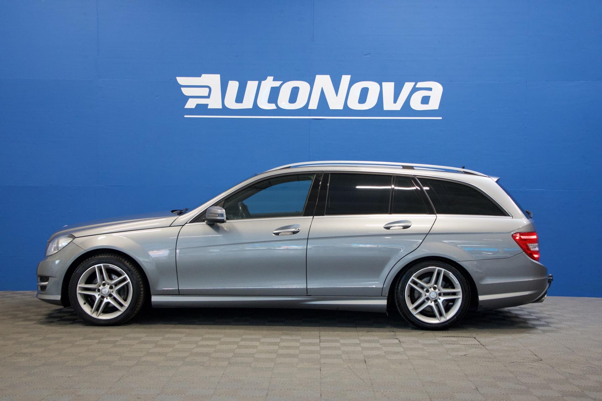 Mercedes-Benz C 220 CDI BE T 4Matic A Premium Business / AMG sisä- ja ulkopaketti / Webasto / Nahat / Tutkat / Vetokoukku - AutoNova