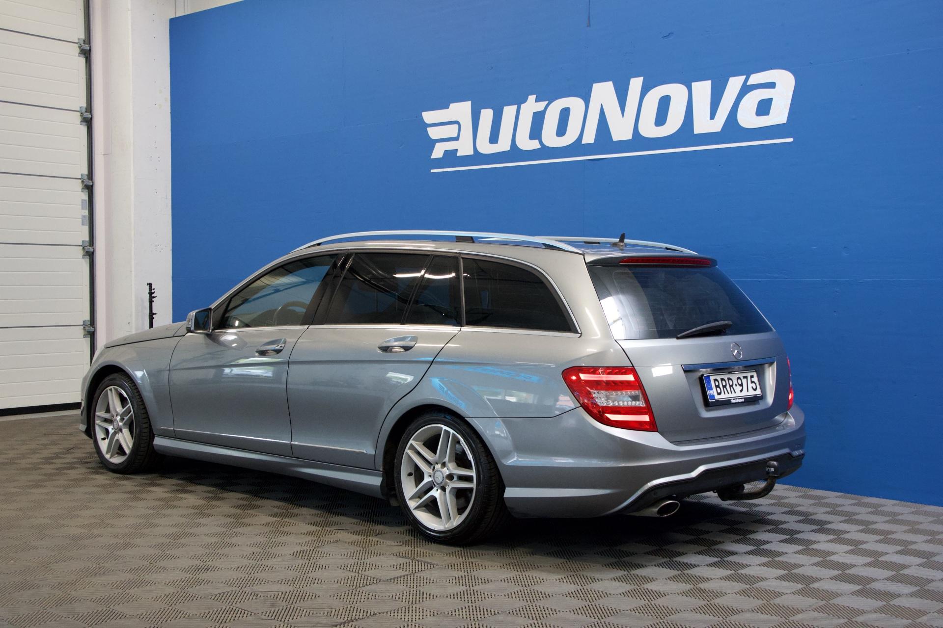 Mercedes-Benz C 220 CDI BE T 4Matic A Premium Business / AMG sisä- ja ulkopaketti / Webasto / Nahat / Tutkat / Vetokoukku - AutoNova