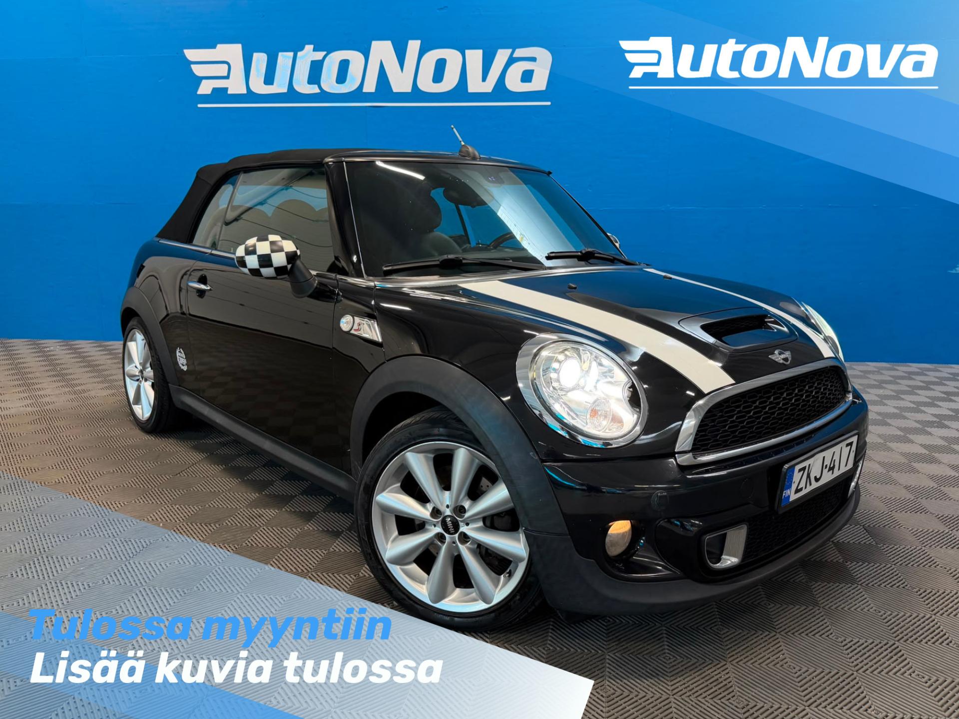 Mini Cooper Cooper S Sport edition Cabrio / Vakionopeudensäädin / P.tutka / Sähkökäyttöinen katto / Juuri Katsastettu! - Autonova