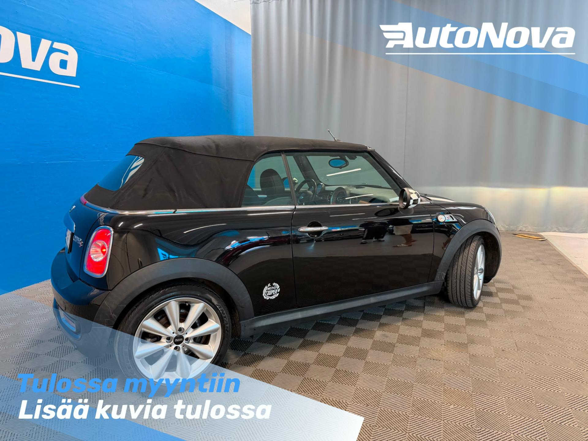 Mini Cooper Cooper S Sport edition Cabrio / Vakionopeudensäädin / P.tutka / Sähkökäyttöinen katto / Juuri Katsastettu! - Autonova