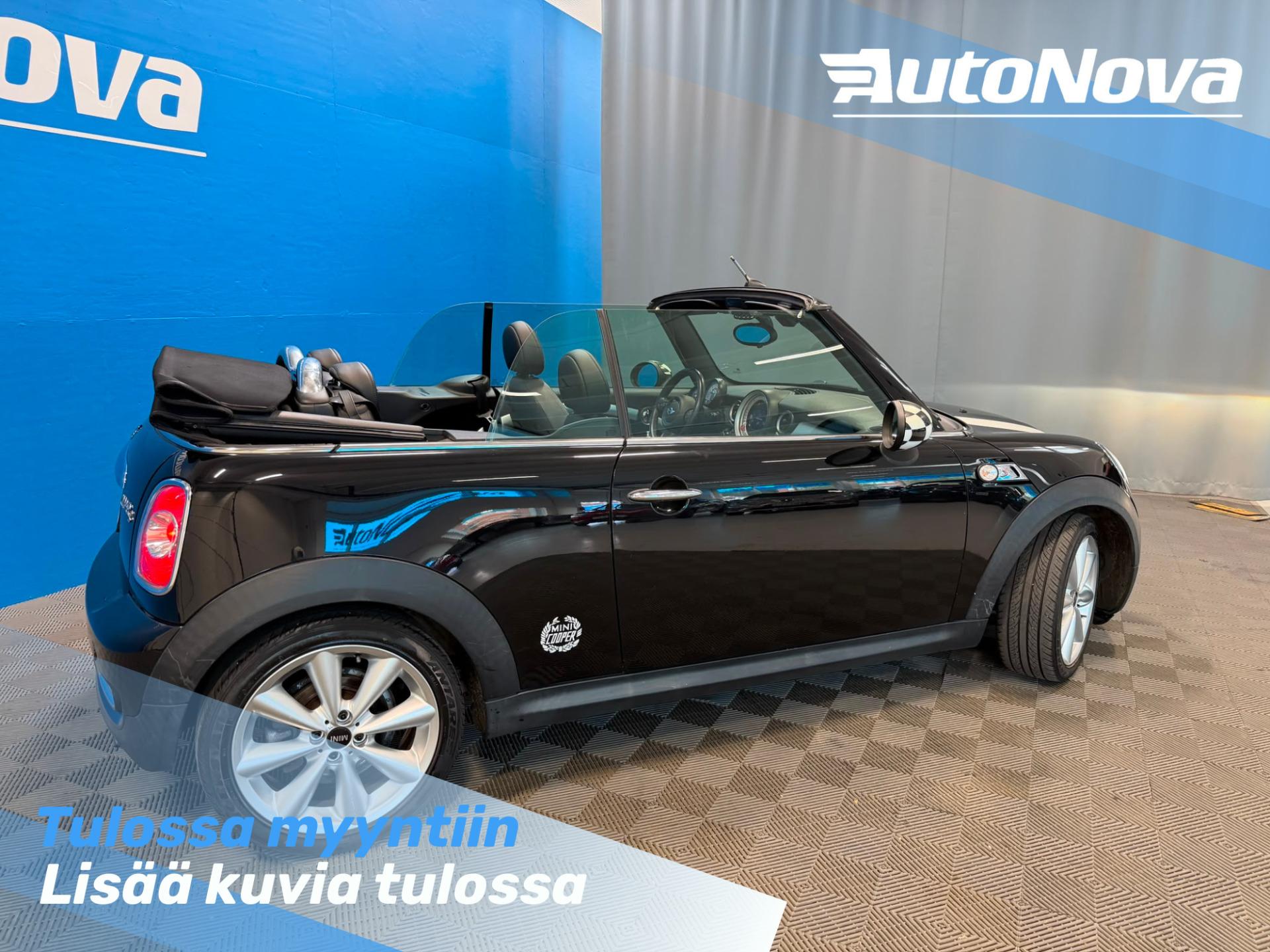 Mini Cooper Cooper S Sport edition Cabrio / Vakionopeudensäädin / P.tutka / Sähkökäyttöinen katto / Juuri Katsastettu! - Autonova