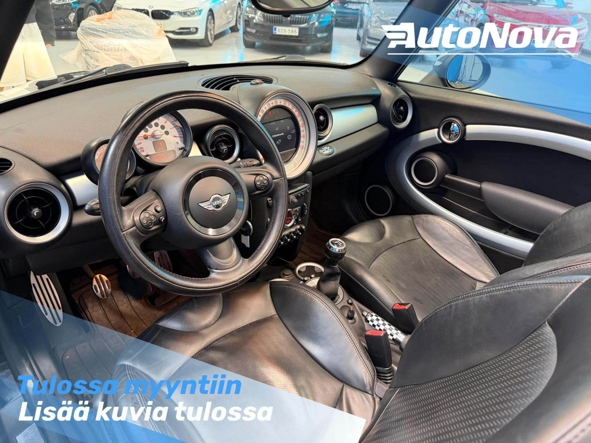 Mini Cooper Cooper S Sport edition Cabrio / Vakionopeudensäädin / P.tutka / Sähkökäyttöinen katto / Juuri Katsastettu! - Autonova