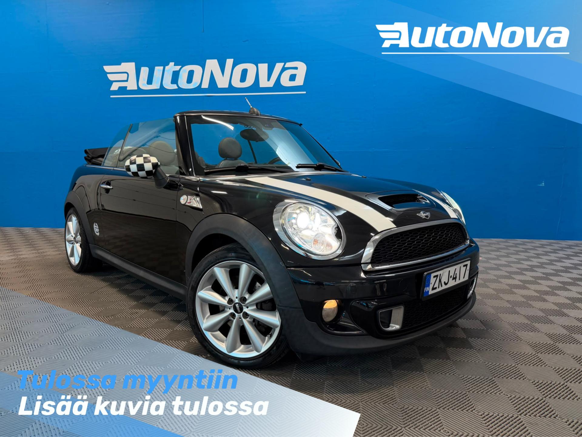 Mini Cooper Cooper S Sport edition Cabrio / Vakionopeudensäädin / P.tutka / Sähkökäyttöinen katto / Juuri Katsastettu! - Autonova