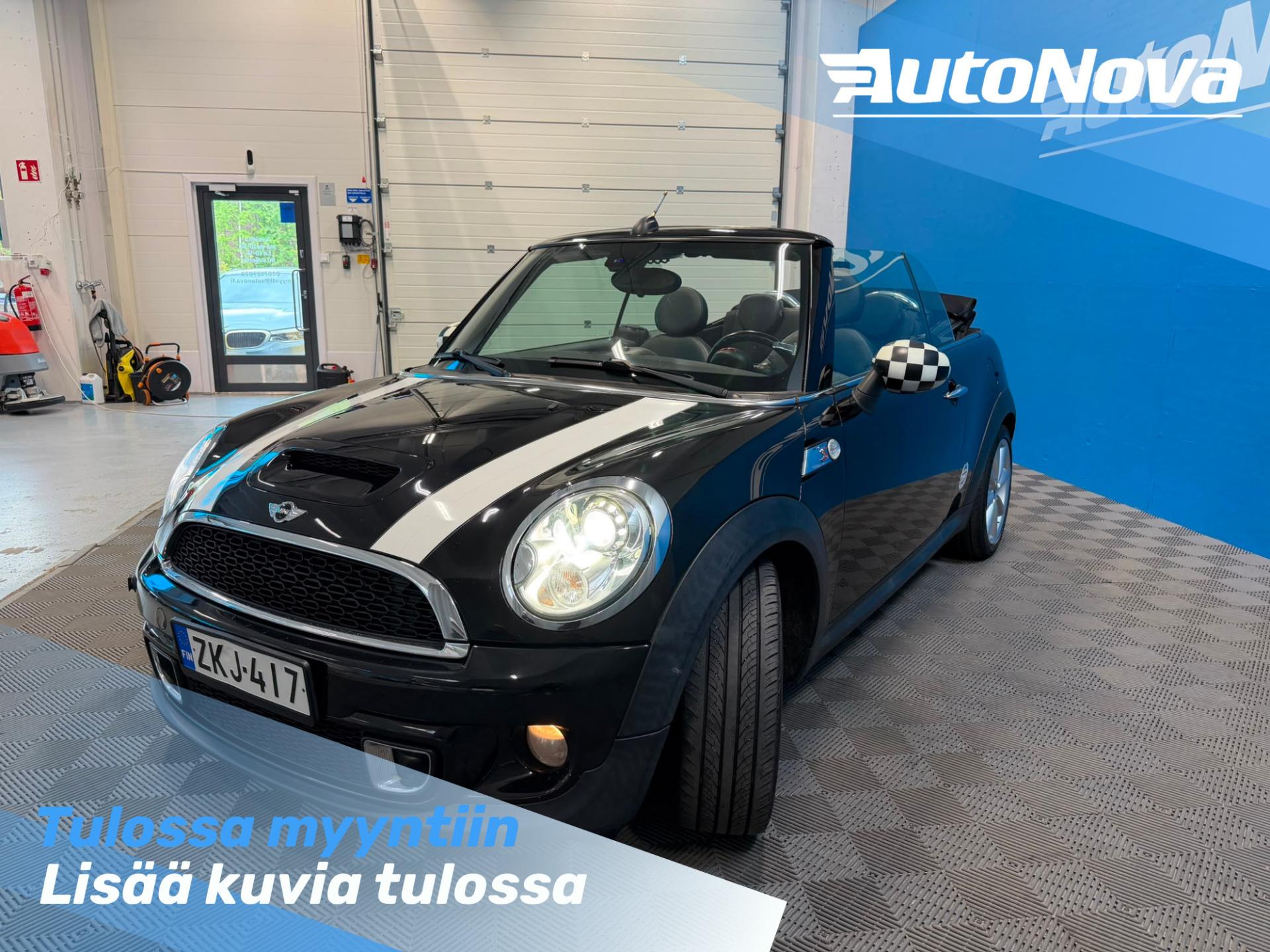Mini Cooper Cooper S Sport edition Cabrio / Vakionopeudensäädin / P.tutka / Sähkökäyttöinen katto / Juuri Katsastettu! - Autonova