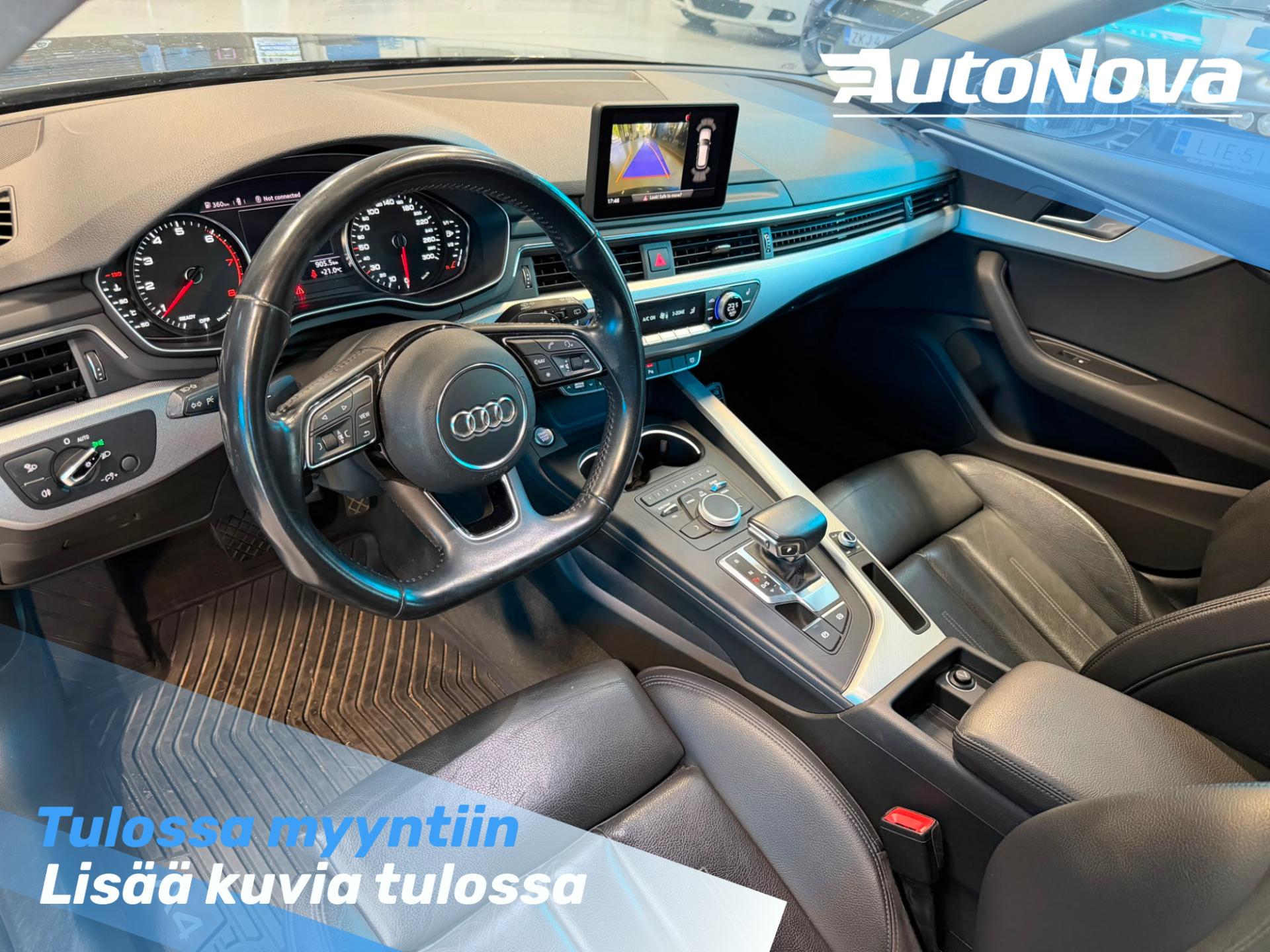 Audi A4 Avant Business Sport 2,0 TFSI 140 kW S tronic / LED / Täysnahat / Kamera / Flat-Bottom ratti / MMI Navi - Autonova