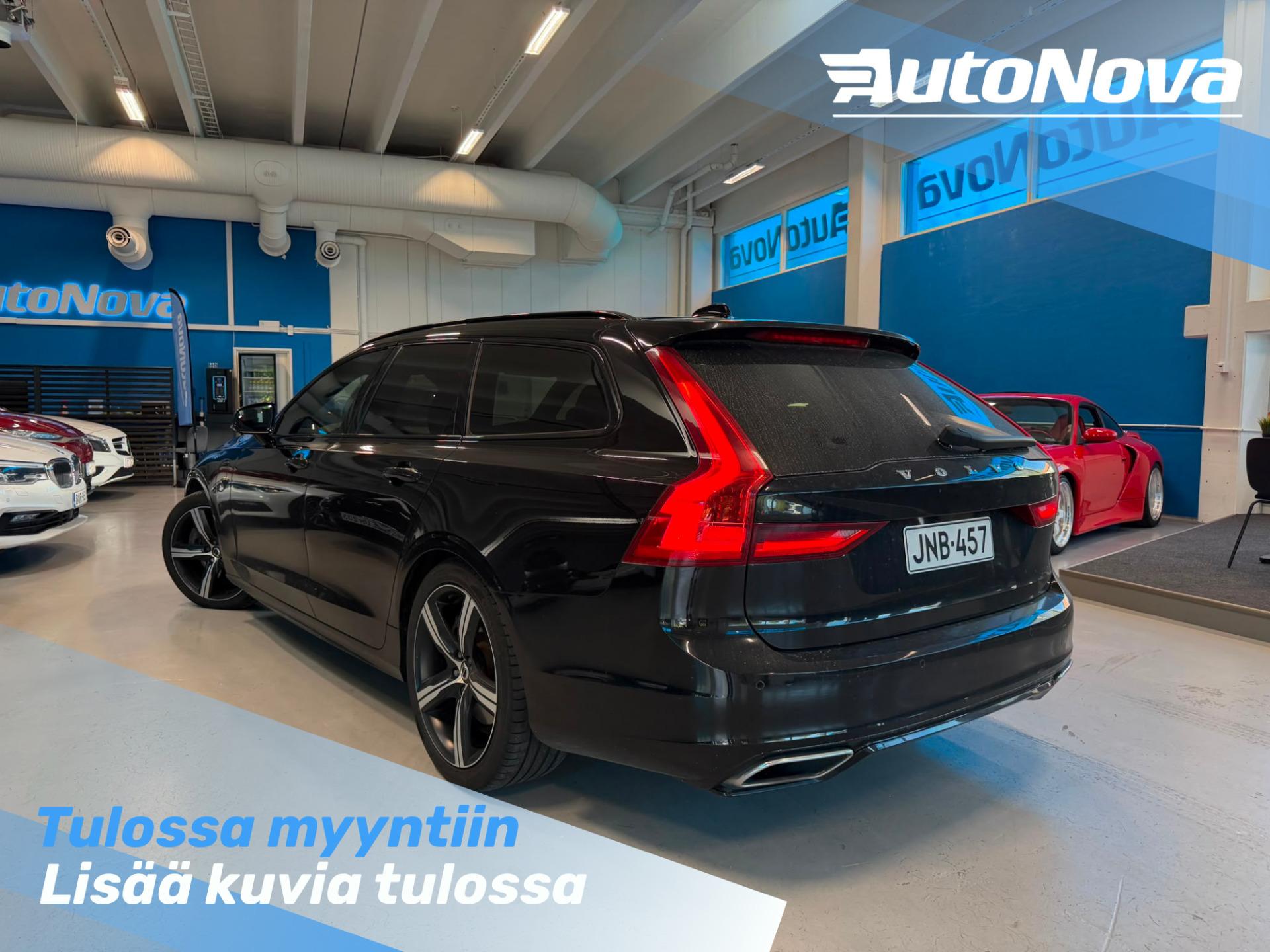Volvo V90 T8 TwE AWD R-Design aut / Webasto / LED / VOC / Kessy / ACC / P-Kamera + tutkat /  Vetokoukku - AutoNova
