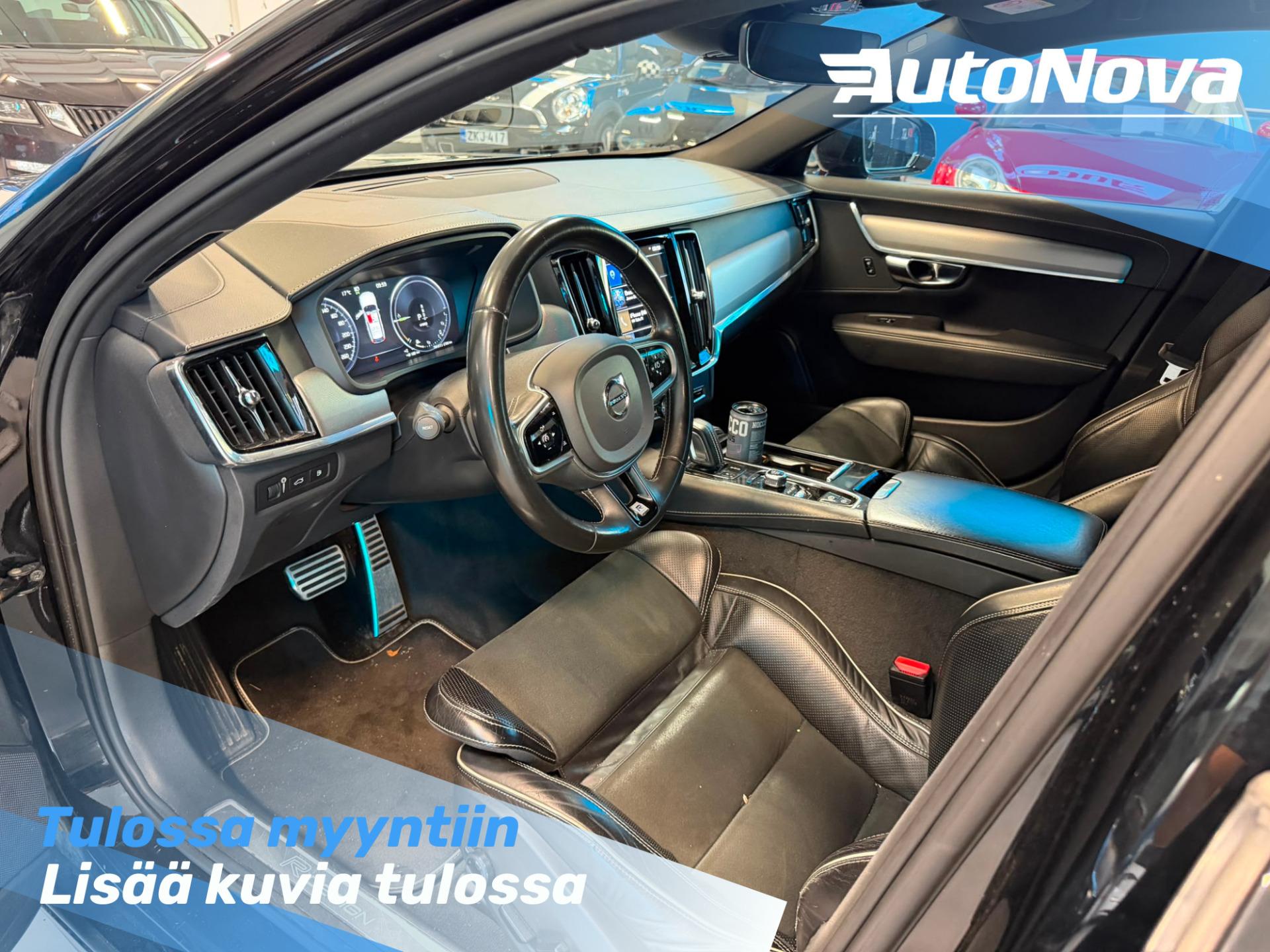 Volvo V90 T8 TwE AWD R-Design aut / Webasto / LED / VOC / Kessy / ACC / P-Kamera + tutkat /  Vetokoukku - AutoNova