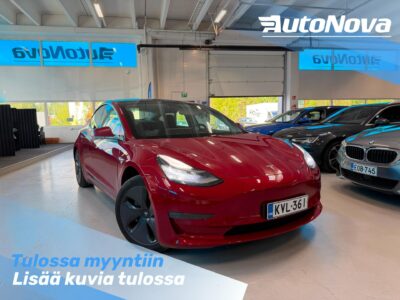 Tesla Model 3 Standard Range Plus RWD / Lasikatto / Vetokoukku / Premium Sound / ACC / Premium Connectivity / 2x renkaat vantein - Autonova
