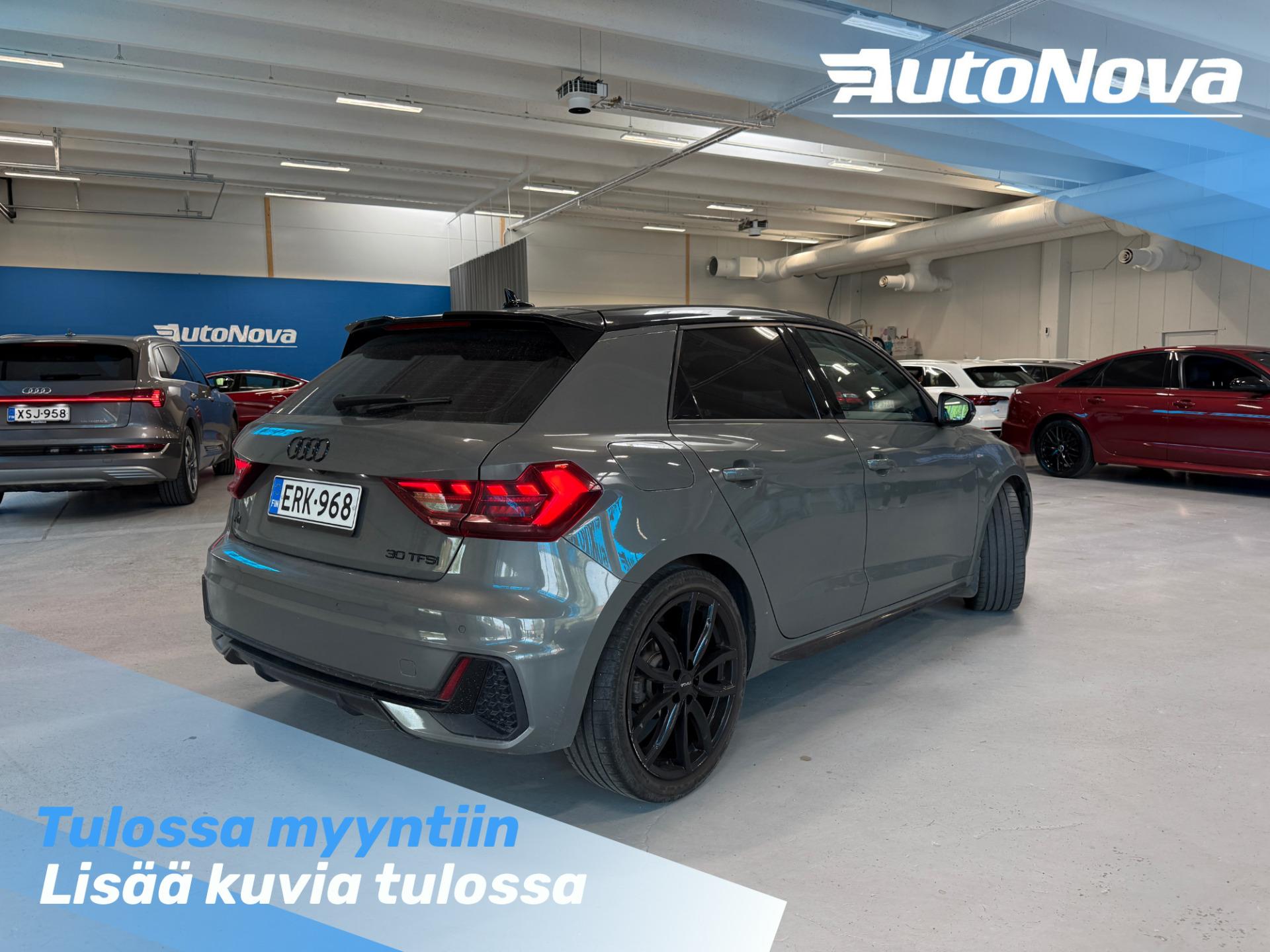 Audi A1 Sportback edition one 30 TFSI 85 kW S tronc S-Line / P.Kamera / Adapt. Vakkari / Apple Carplay / Digimittaristo / LED - Autonova